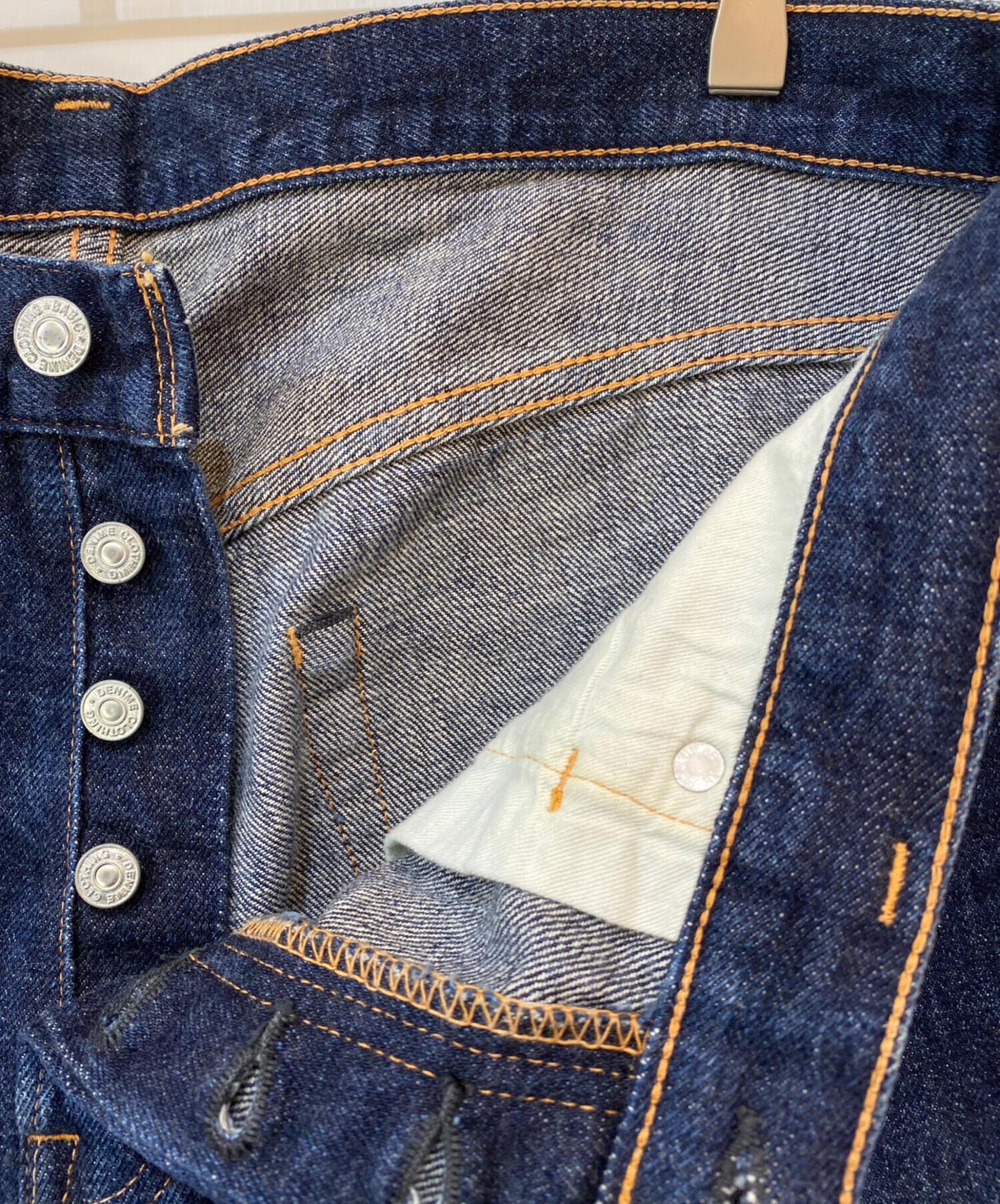 中古・古着通販】DENIME (ドゥニーム) Lot 66 セルビッチデニムパンツ