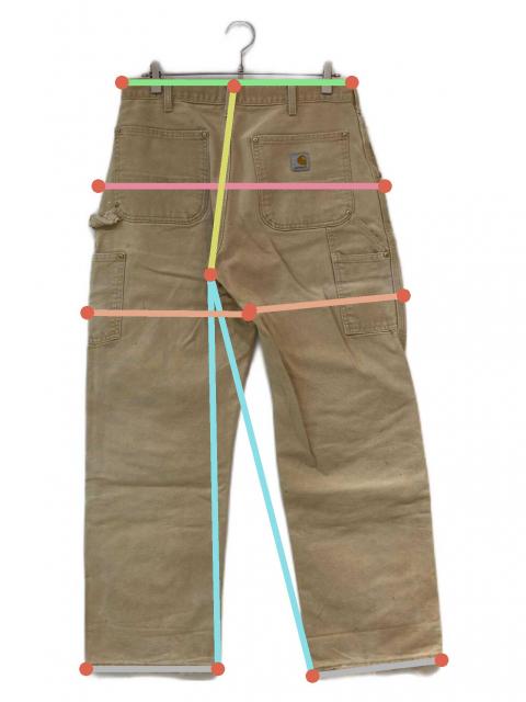 中古・古着通販】CarHartt (カーハート) ダブルニーペインターパンツ
