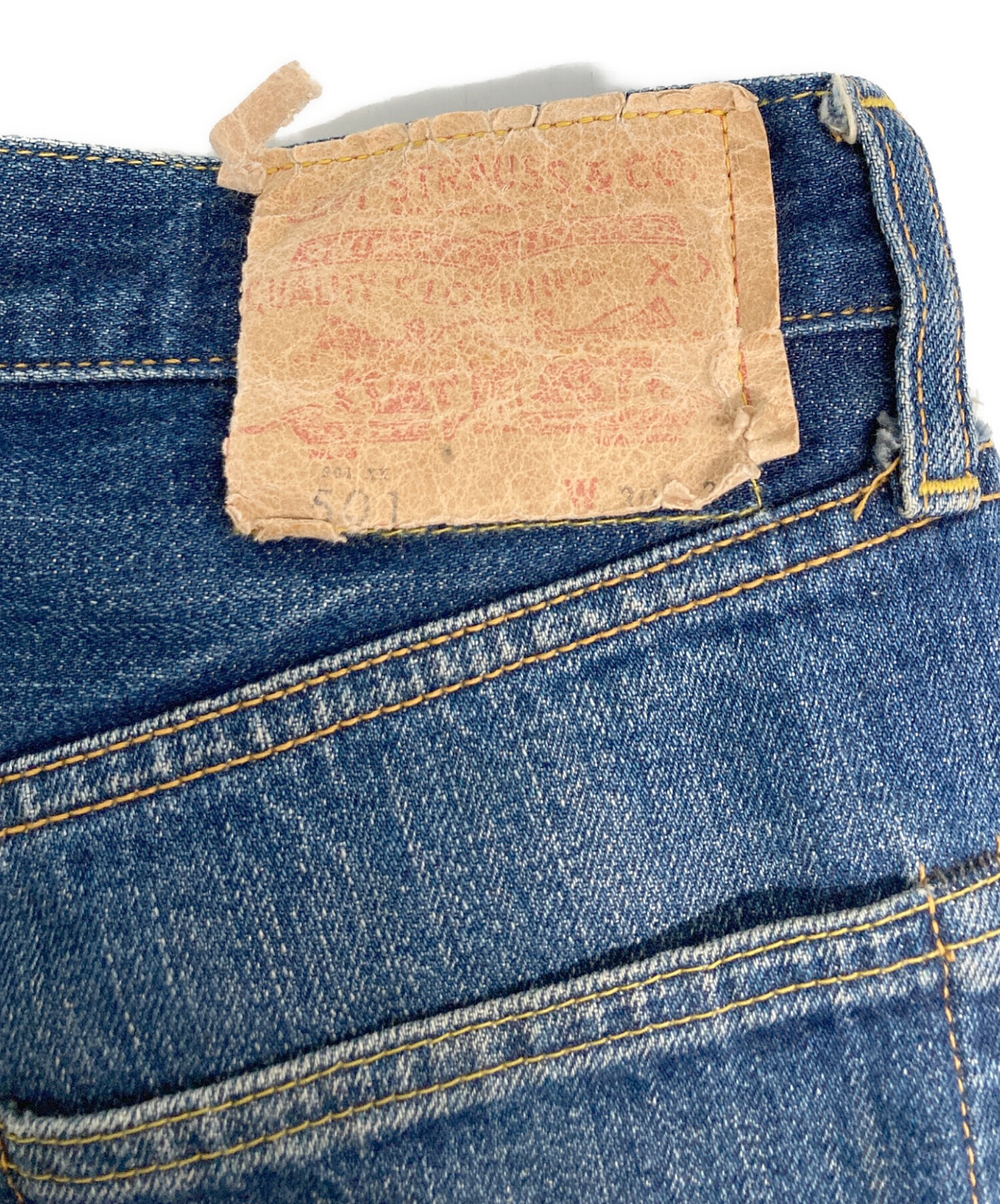 中古・古着通販】LEVI'S (リーバイス) 501XX/501 BIG-E セルビッチ