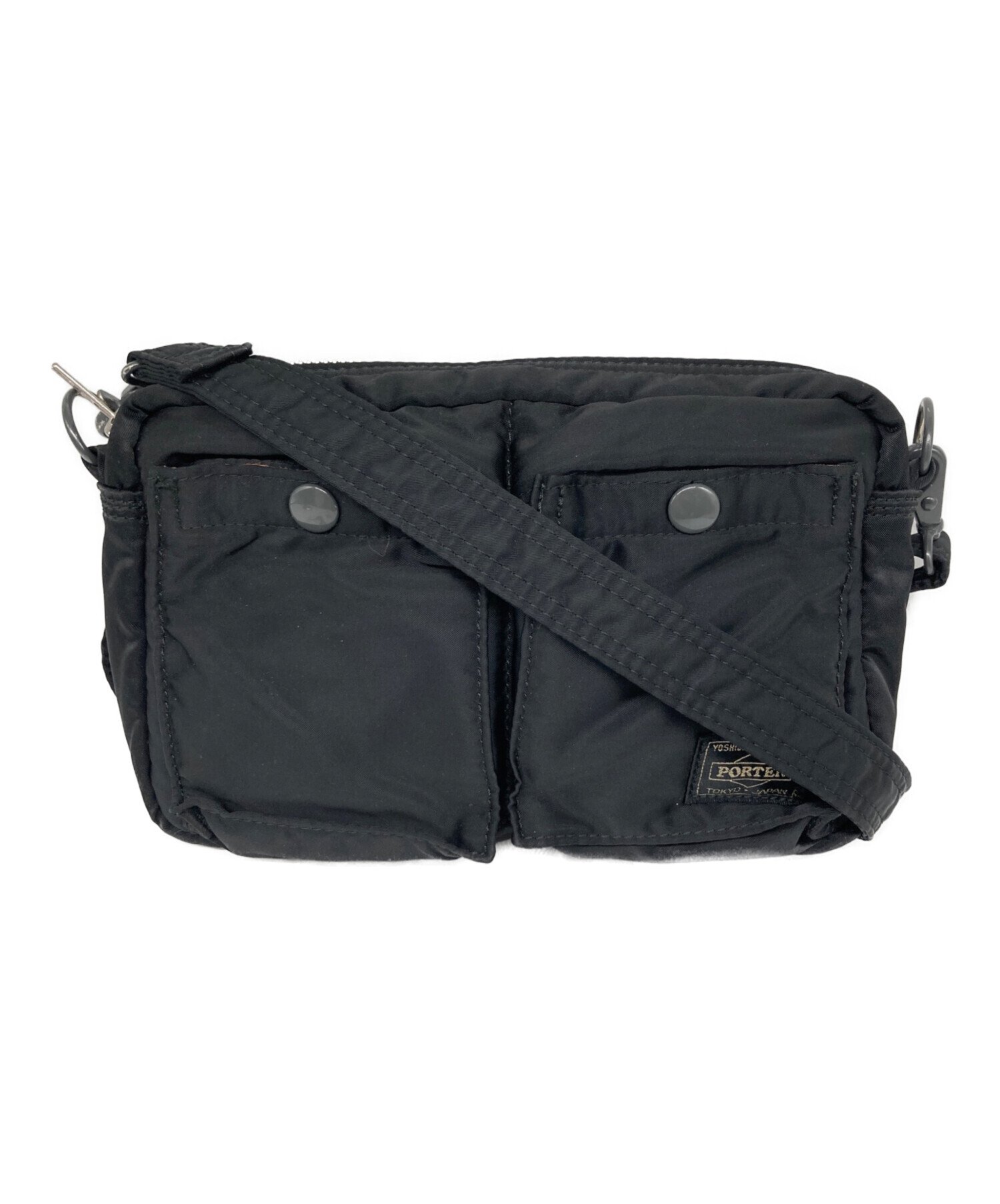 家に余っているやつ 中古・古着通販】PORTER (ポーター) TANKER SHOULDER BAG ブラック