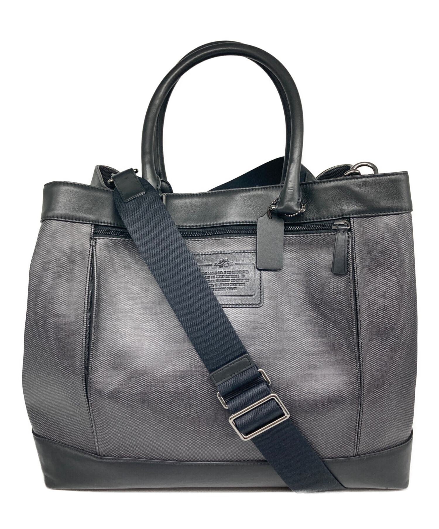 中古・古着通販】COACH (コーチ) ヘリテージ レザーホールドオール