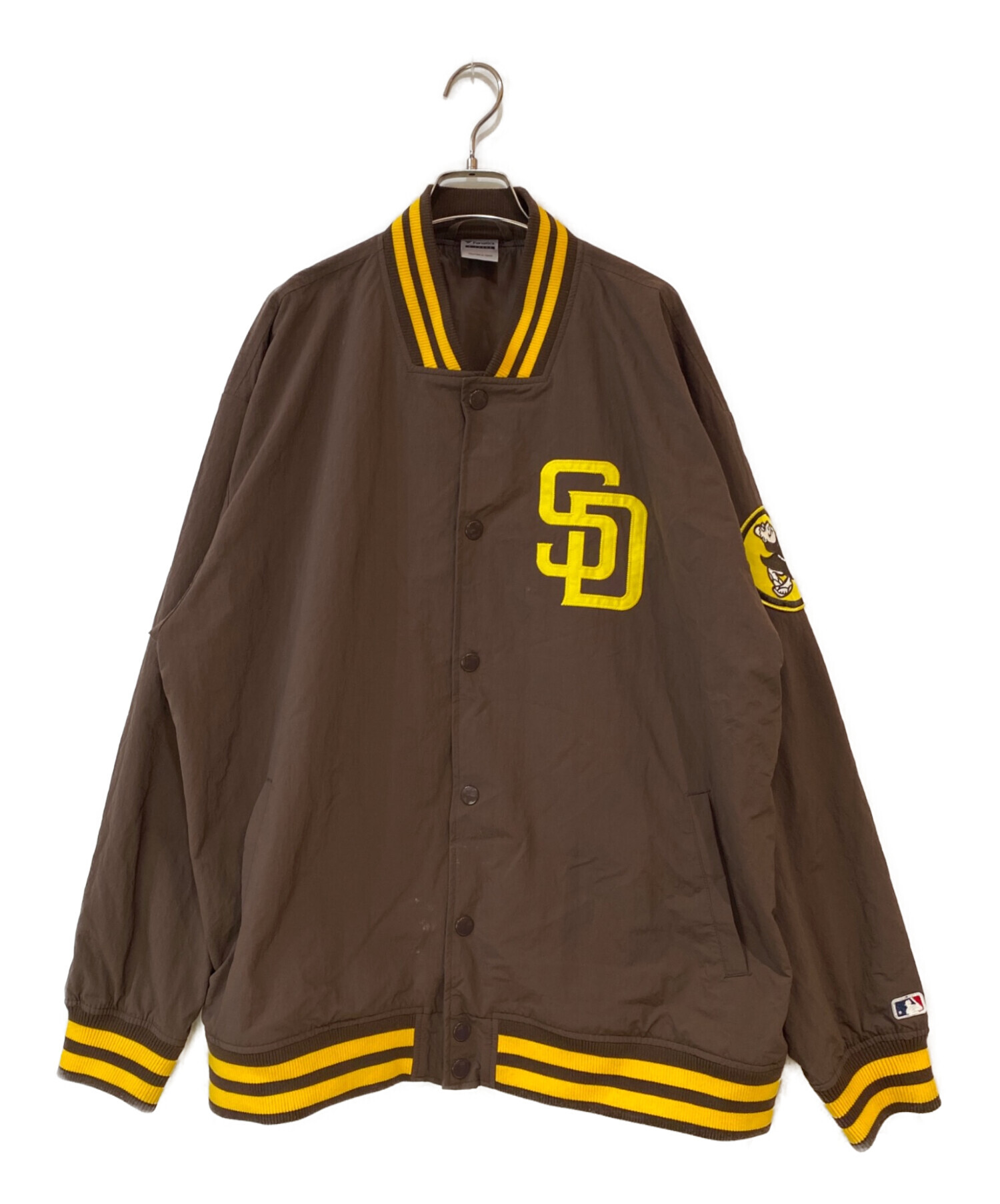 90s GENUINE MERCHANDISE レザースタジャン 中古・古着通販】GENUINE MERCHANDISE (ジェニュイン マーチャンダイズ