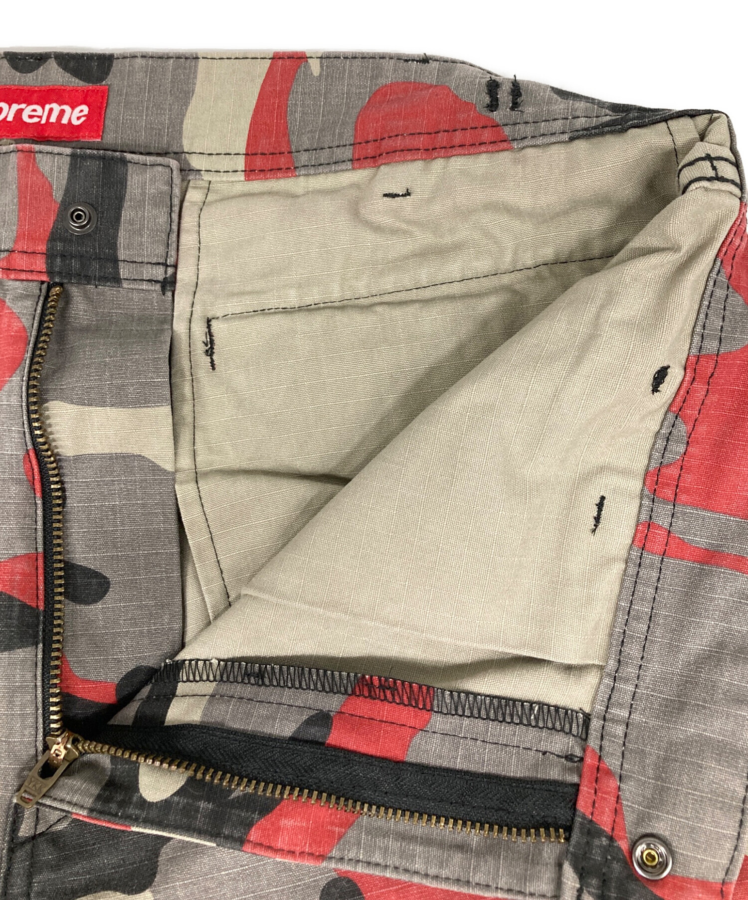中古・古着通販】SUPREME (シュプリーム) 26SS Cargo Short Red Camo