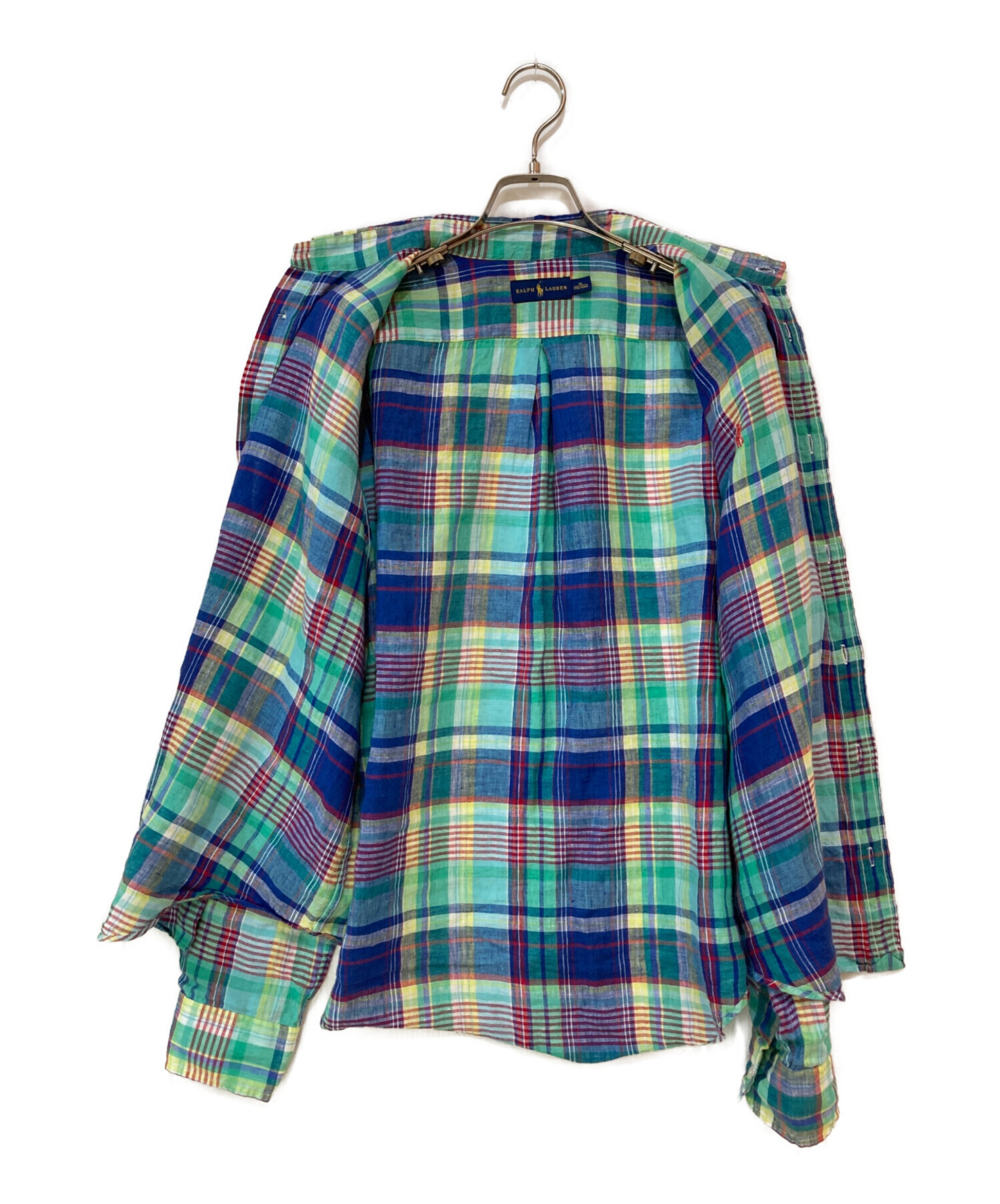 中古・古着通販】RALPH LAUREN (ラルフローレン) マドラスチェック柄