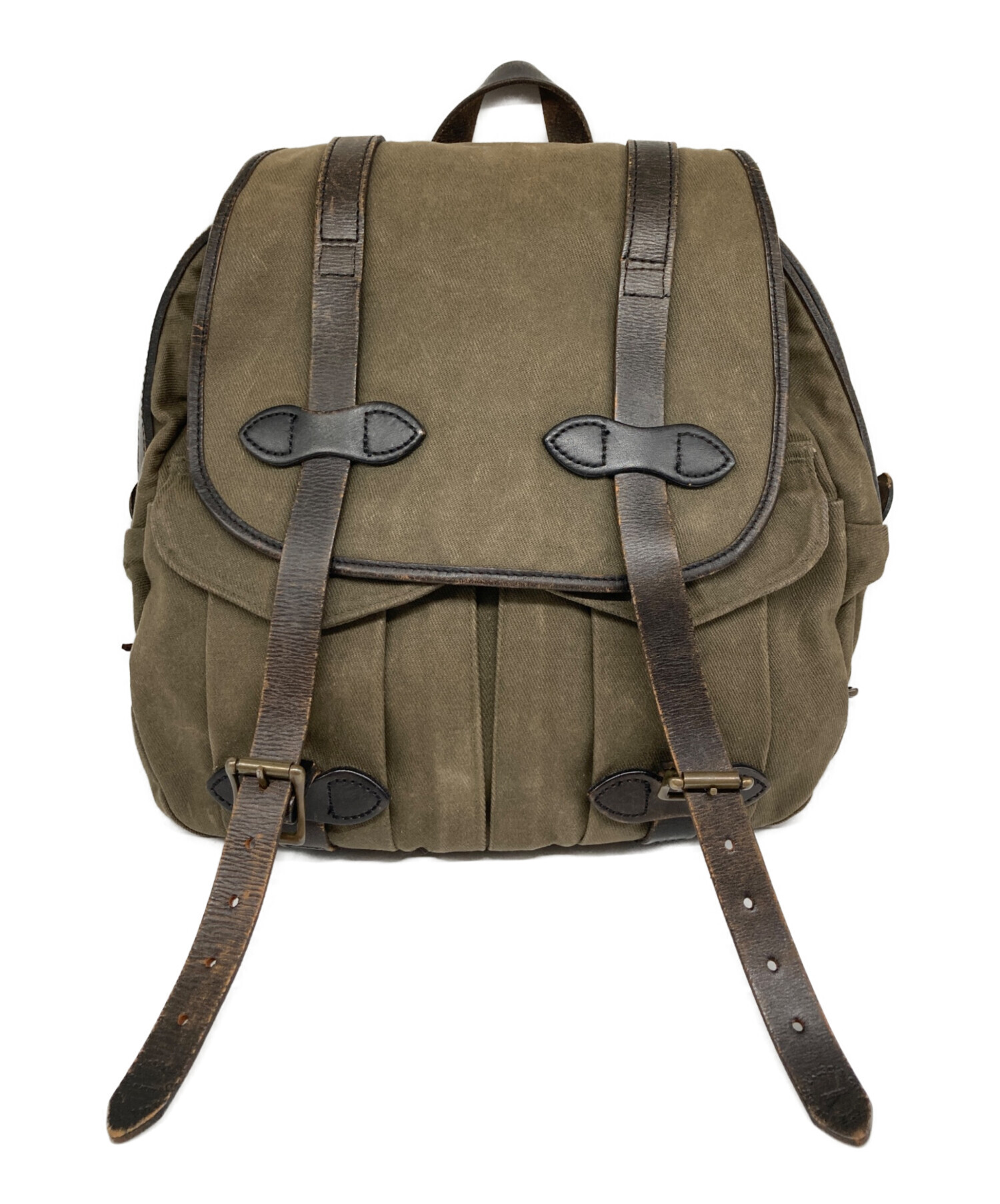 中古・古着通販】FILSON (フィルソン) RUGGED TWILL RUCKSACK カーキ