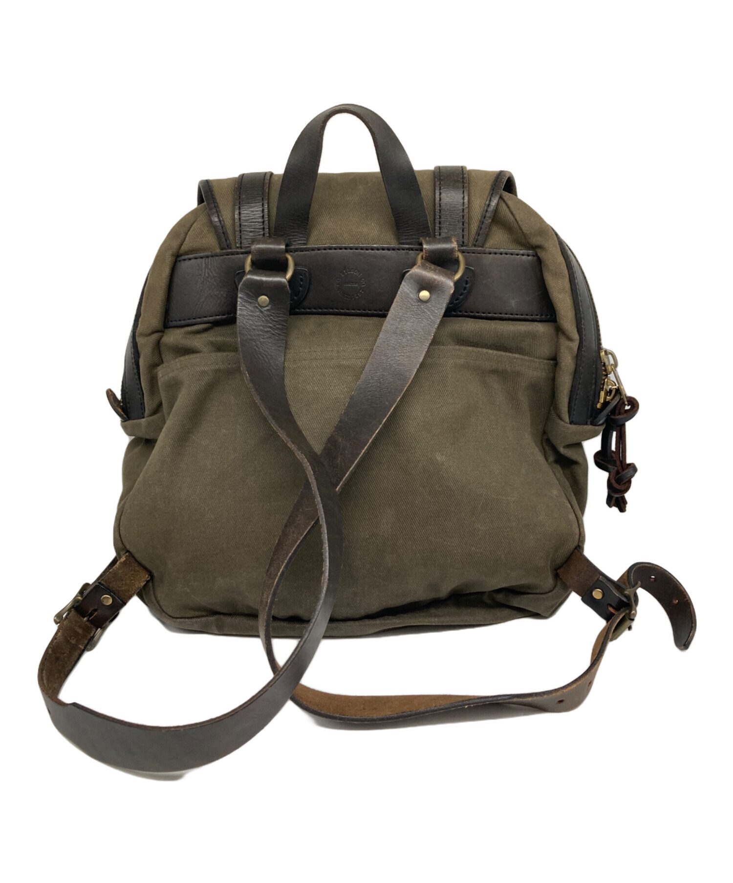 中古・古着通販】FILSON (フィルソン) RUGGED TWILL RUCKSACK カーキ