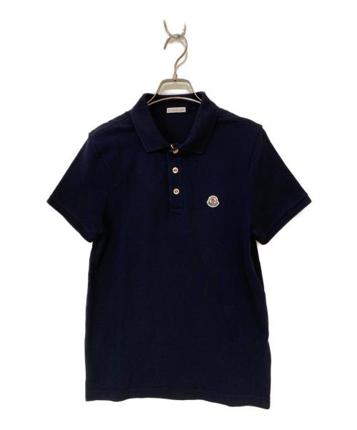 【★お値下げご依頼、承ります！！★】MONCLER ネイビー ポロシャツ 中古・古着通販】MONCLER (モンクレール) MAGLIA POLO MANICA CORTA