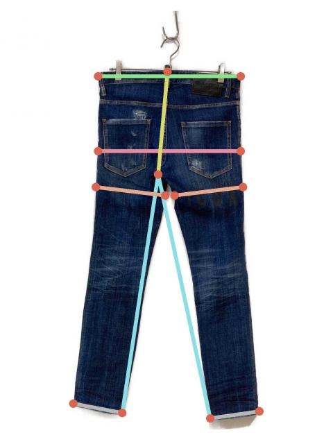 中古・古着通販】DSQUARED2 (ディースクエアード) SKATER JEAN デニム