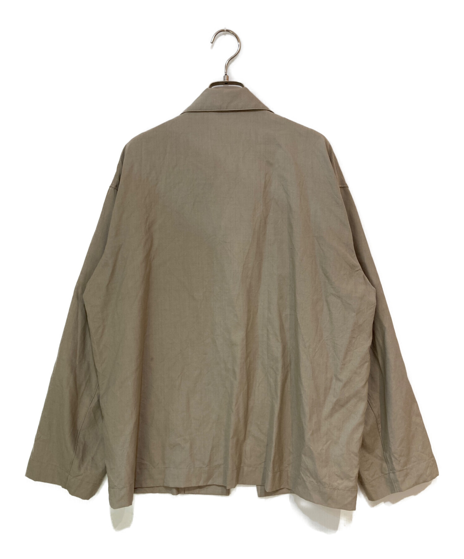 中古・古着通販】AURALEE (オーラリー) WOOL SILK TROPICAL SHIRTS