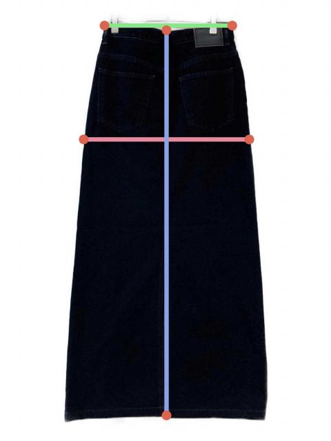 Acne Studios デニムタイトスカート34 中古・古着通販】Acne studios (アクネ ストゥディオズ) ブラック