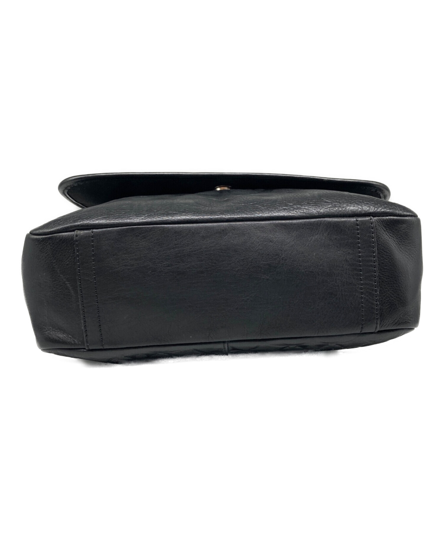 中古・古着通販】COACH (コーチ) シグネチャー レザーショルダーバッグ