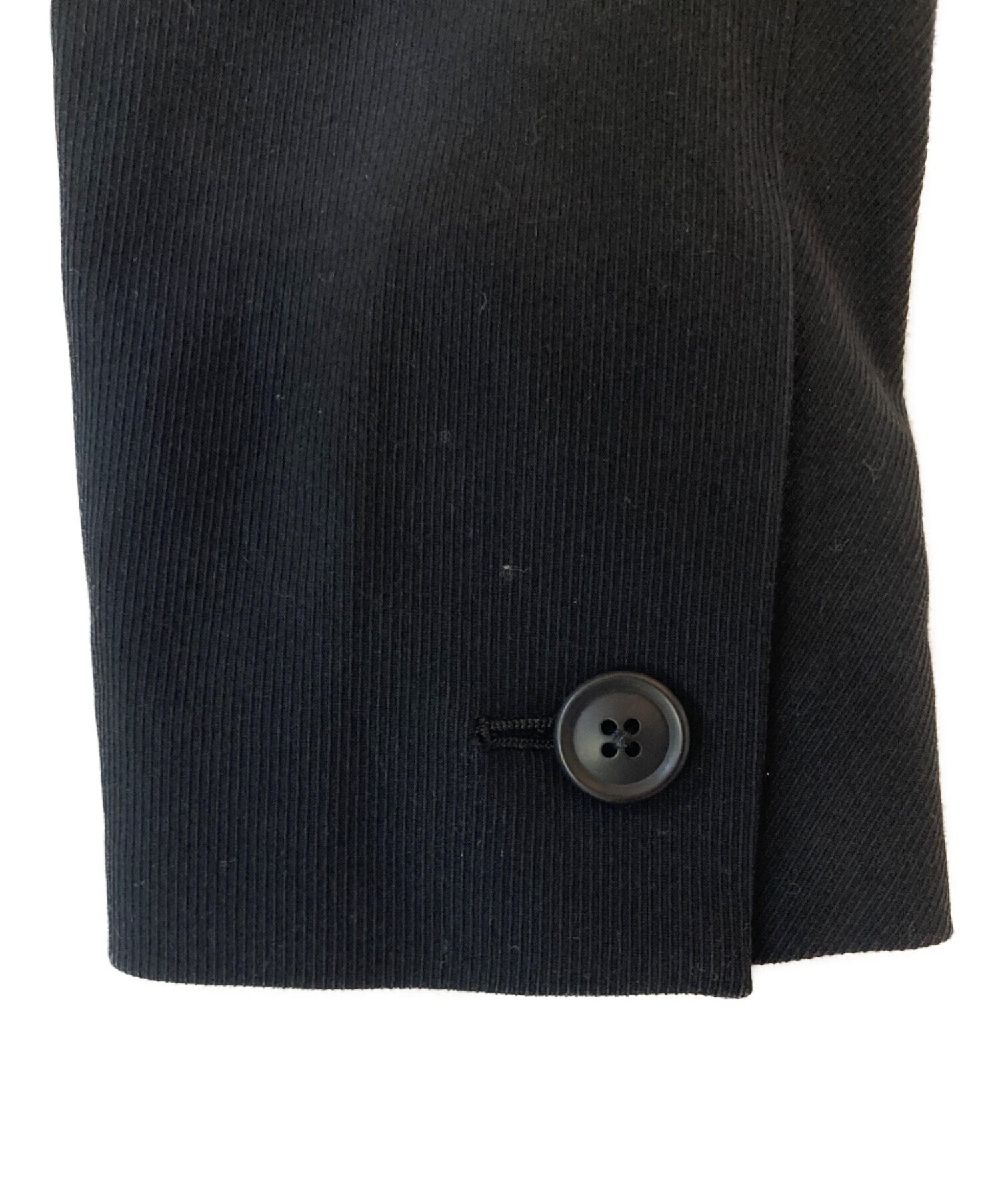 中古・古着通販】Ujoh (ウジョー) WRAP Short JKT ブラック サイズ:2