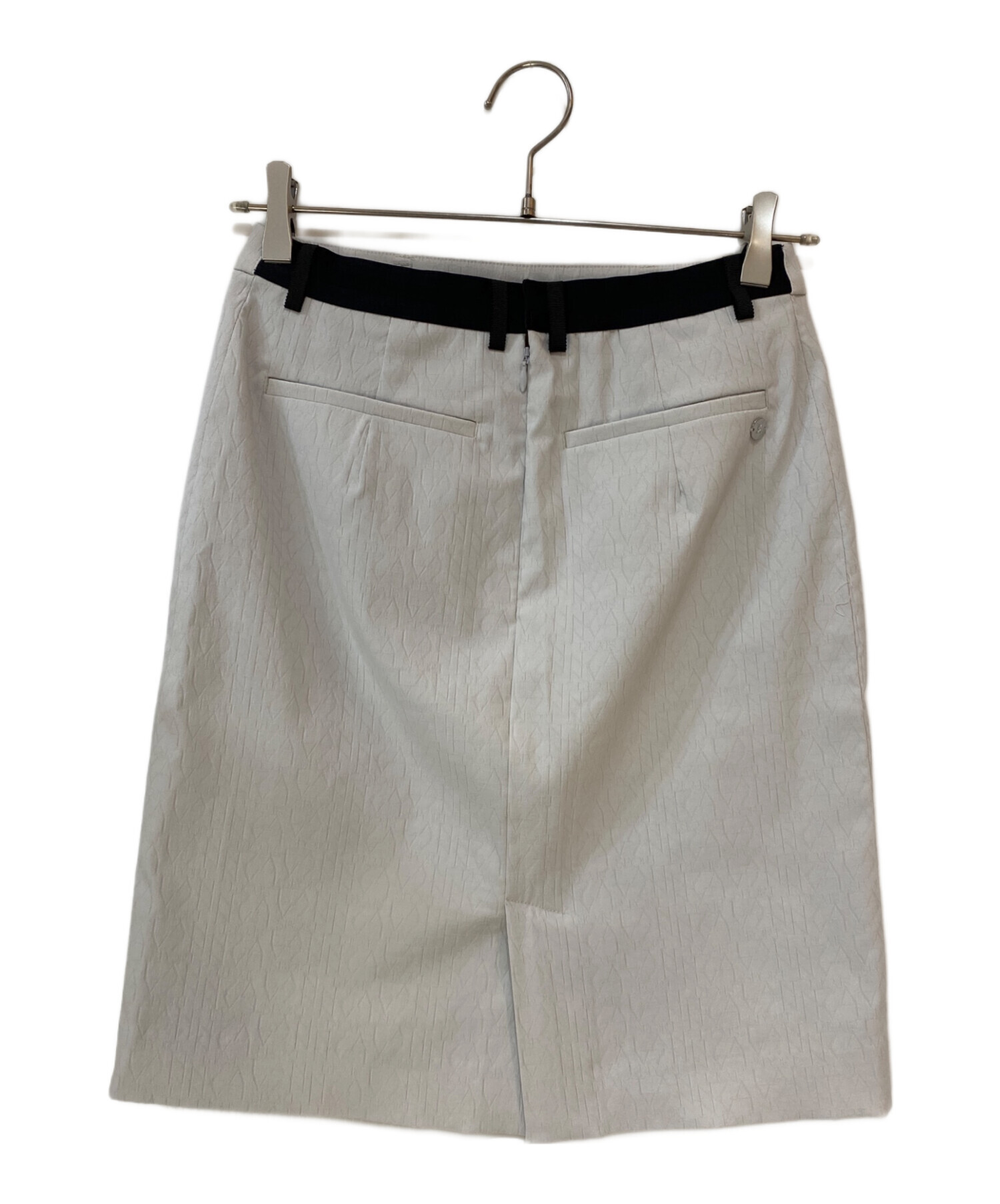 新品■LANVIN SPORT■ランバン■プリーツスカート■グレー■36 中古・古着通販】LANVIN SPORT (ランバン スポーツ) 総ロゴスカート