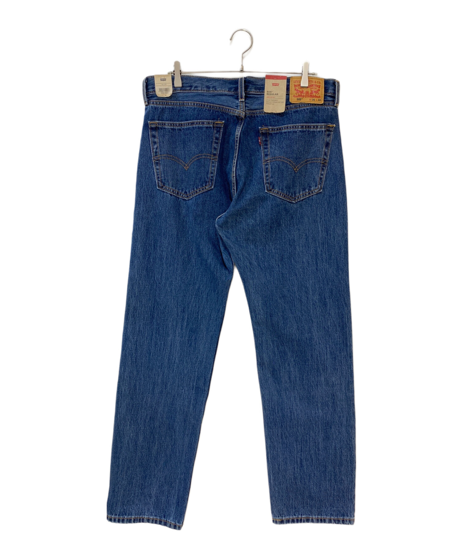 中古・古着通販】LEVI'S (リーバイス) 505レギュラーフィットデニム
