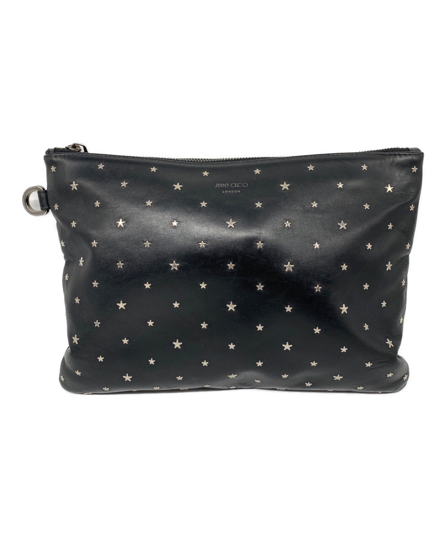 中古・古着通販】JIMMY CHOO (ジミーチュウ) DEREK YSN スタークラッチ 中古・古着通販】JIMMY CHOO (ジミーチュウ) DEREK YSN スタークラッチ