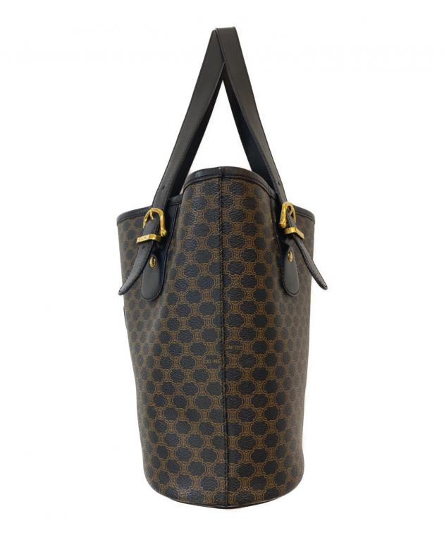 中古・古着通販】CELINE (セリーヌ) マカダム柄 トートバッグ ブラウン