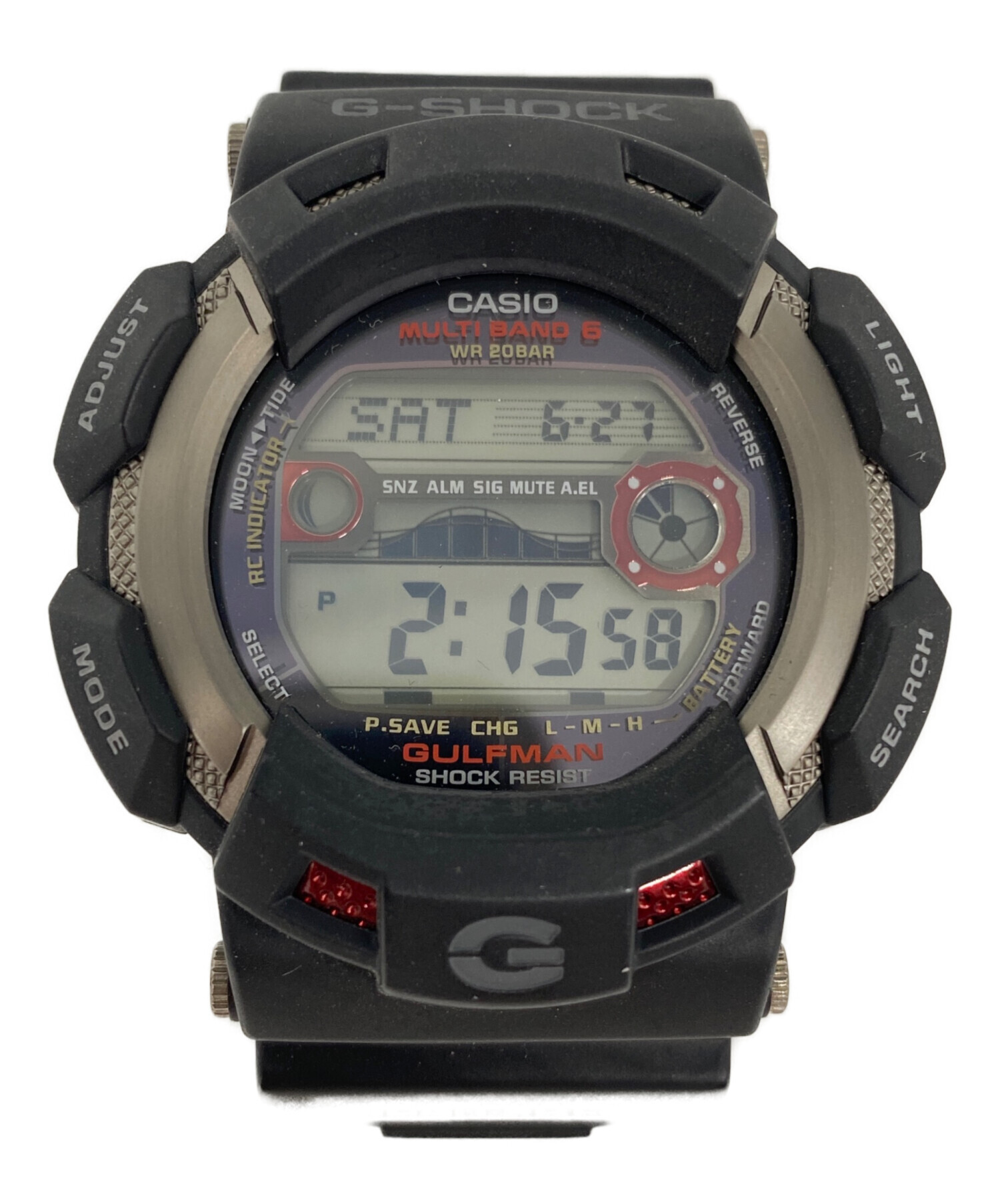 CASIO カシオ Ｇ-SHOCKMASTER OF Ｇ-SEA GULFMAN 中古・古着通販】CASIO (カシオ) MASTER OF G - SEA GULFMAN デジタル