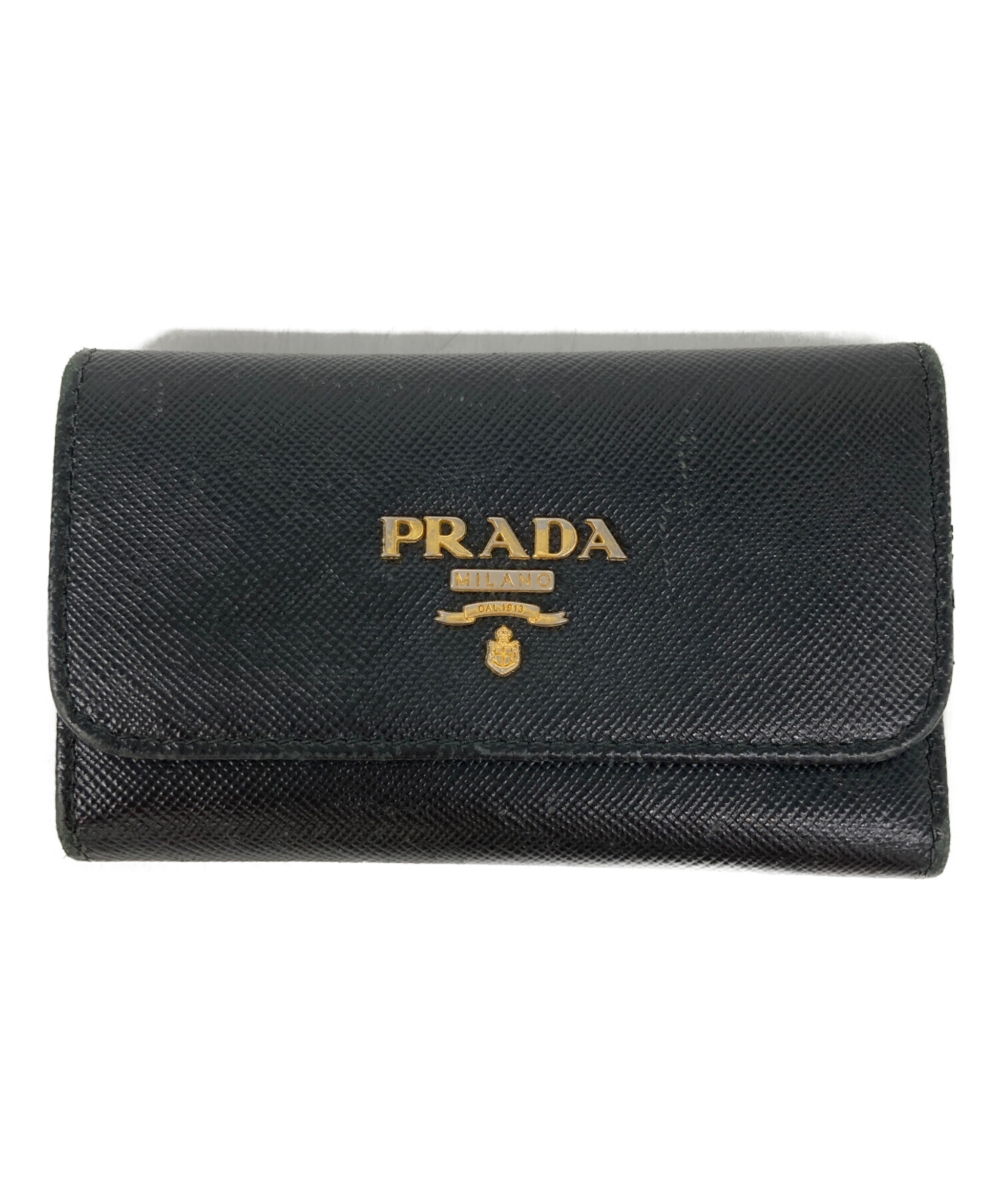 中古・古着通販】PRADA (プラダ) サフィアーノレザー 6連キーケース