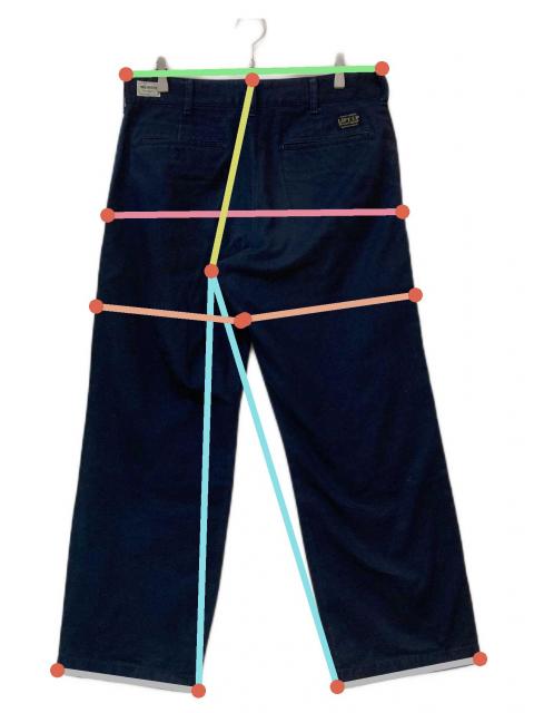 中古・古着通販】WEIRDO (ウィアード) LIFT UP パンツ ネイビー サイズ