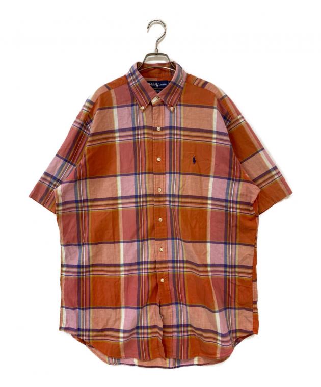 中古・古着通販】RALPH LAUREN (ラルフローレン) BLAKE 半袖チェック