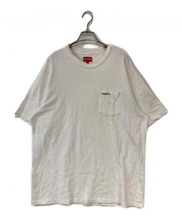 中古・古着通販】SUPREME (シュプリーム) S/S Pocket Tee ホワイト