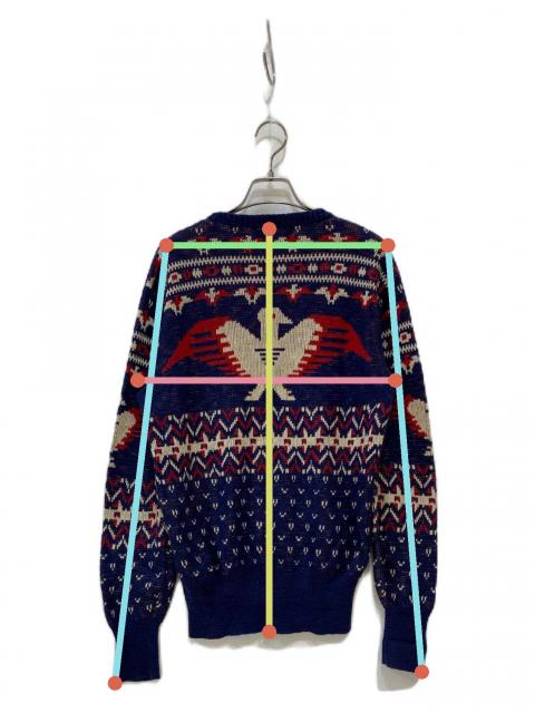 ポロスポーツ ラルフローレン イーグル デザインニット イーグル 鷲 鳥 L 中古・古着通販】POLO RALPH LAUREN (ポロ・ラルフローレン) イーグル