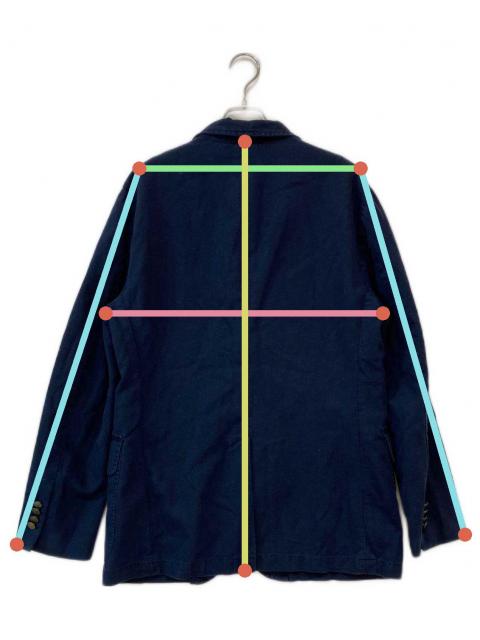 ポロラルフローレン　ブレザー　コットンストレッチ　洗える　ワッペン　現行タグ　4 中古・古着通販】POLO RALPH LAUREN (ポロ・ラルフローレン) ワッペン
