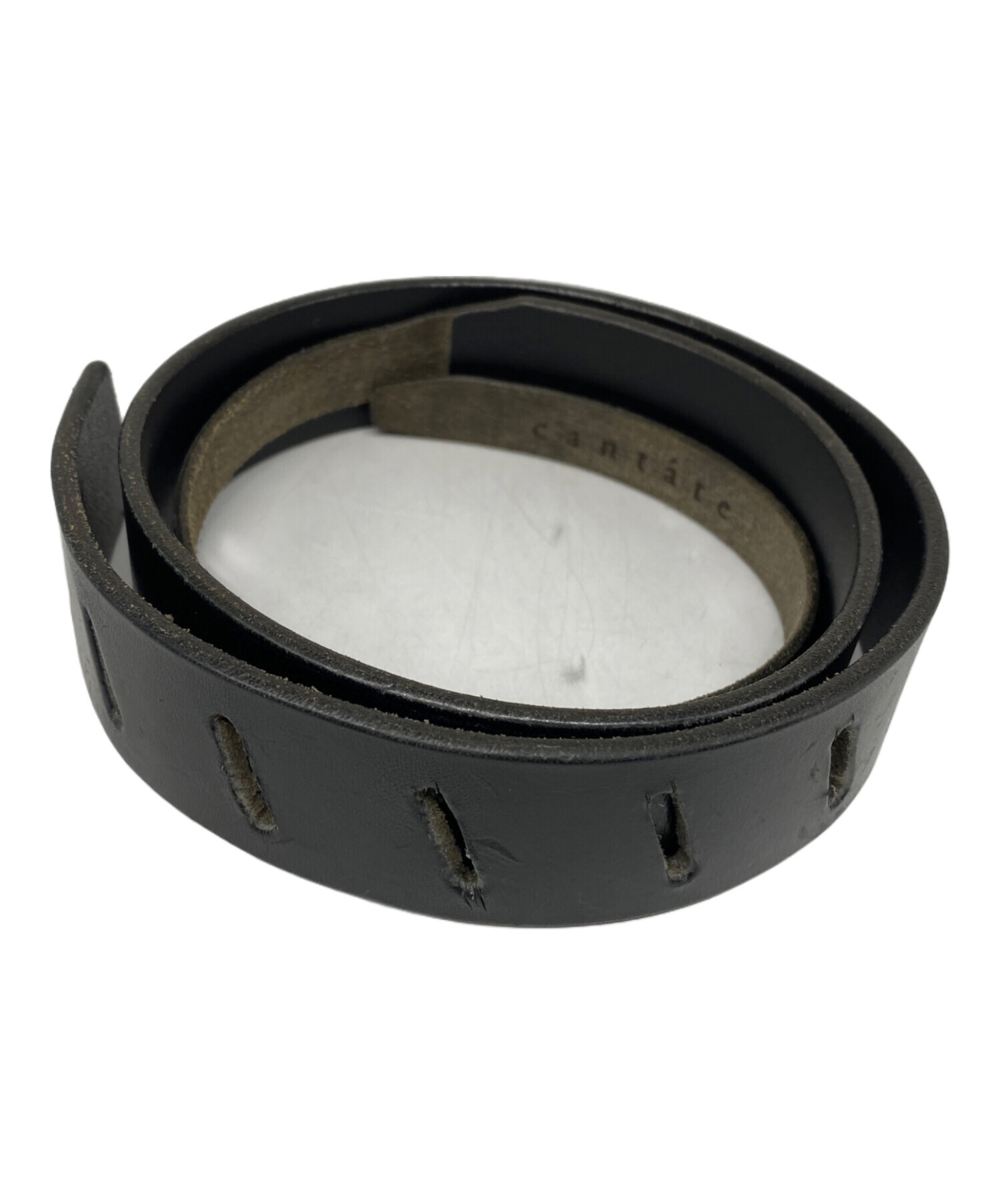 中古・古着通販】CANTATE (カンタータ) Ribbon Knot Belt ブラック