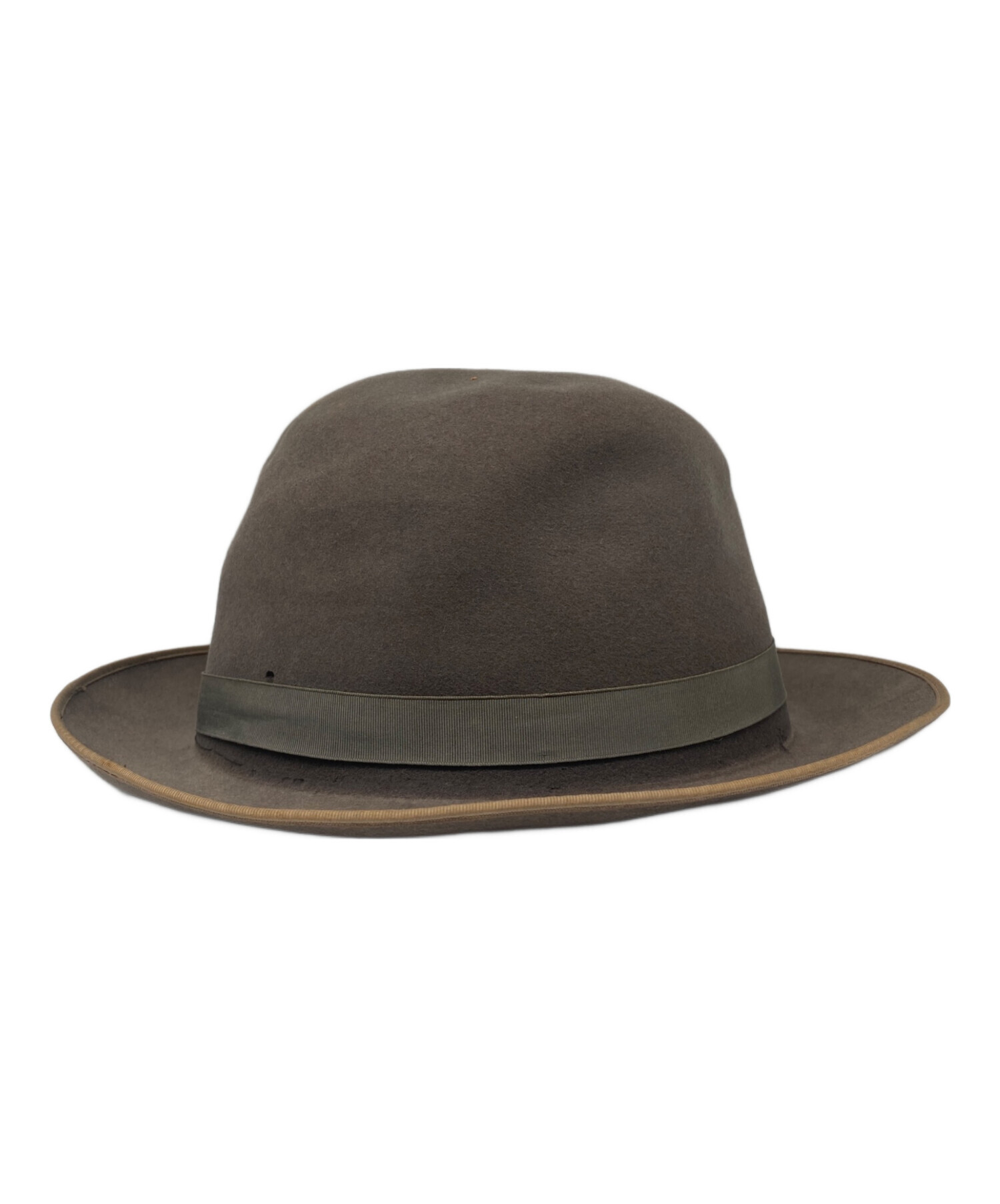 stetson stetsonian ステットソン フェドラハット 7 1/2 中古・古着通販】STETSON SIZE 7 2/4A 4 1/4T (ステットソン