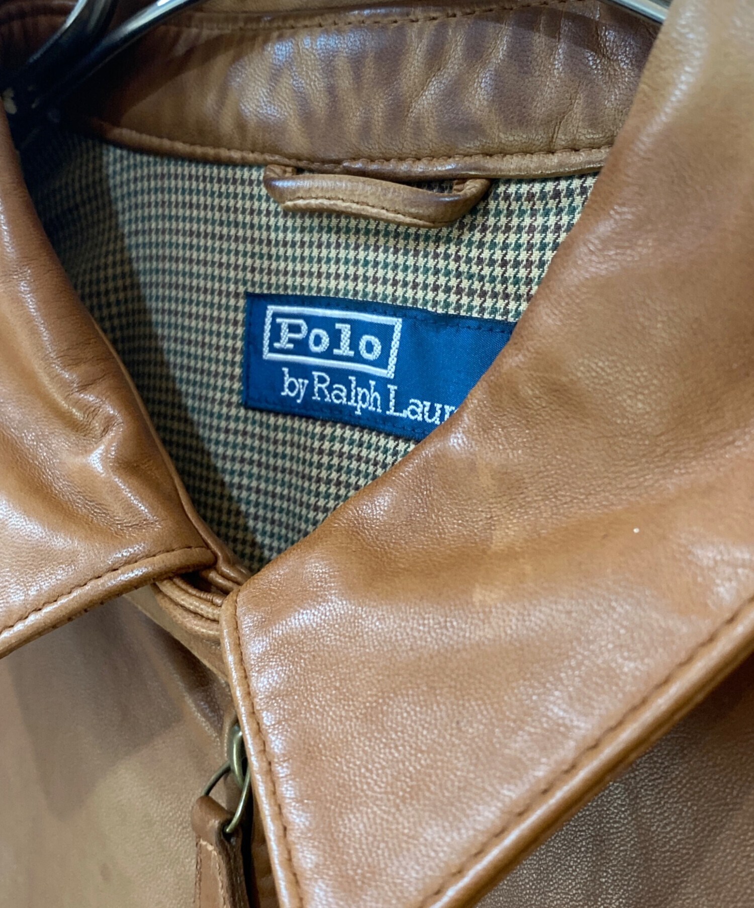 美品　Polo by Ralph Lauren ポニー　ラム　レザージャケット 中古・古着通販】POLO RALPH LAUREN (ポロ・ラルフローレン) スモール