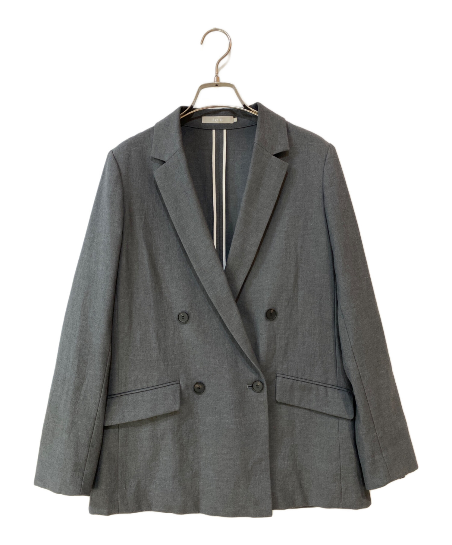 中古・古着通販】icB (アイシービー) LooseWeave ダブルブレスト