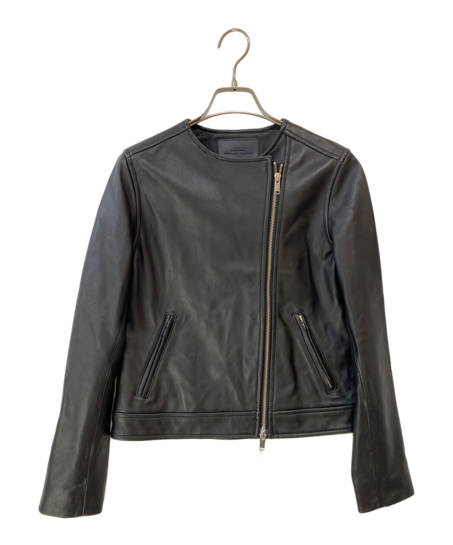 green label relaxing シープレザージャケット 中古・古着通販】green label relaxing (グリーンレーベルリラクシング