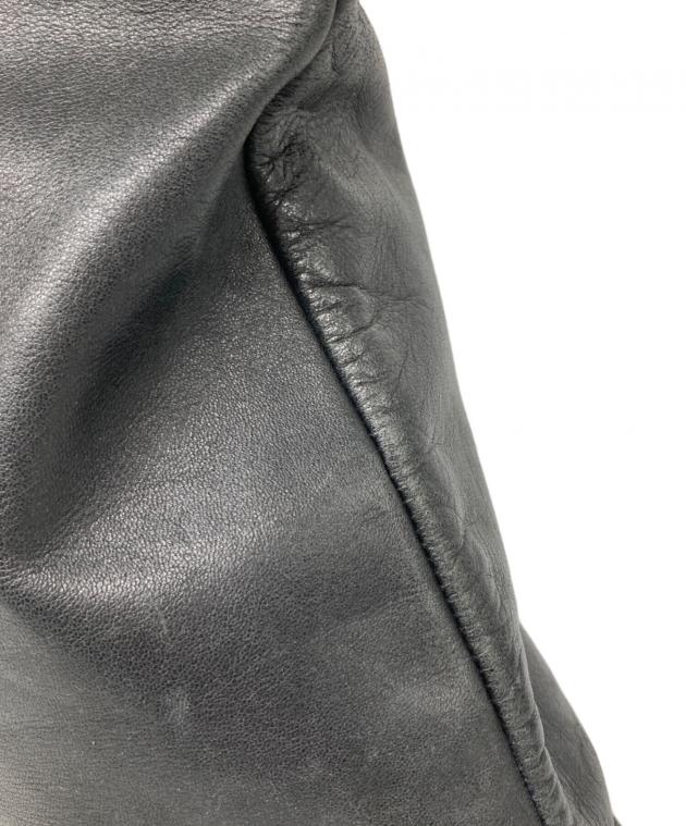 中古・古着通販】HELMUT LANG (ヘルムートラング) ロゴ型押し レザー