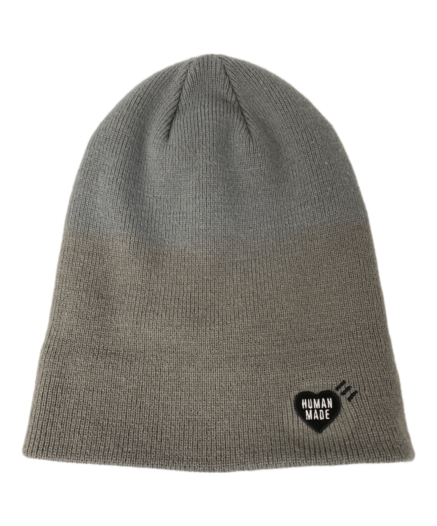 中古・古着通販】HUMAN MADE (ヒューマンメイド) BIG BEANIE グレー