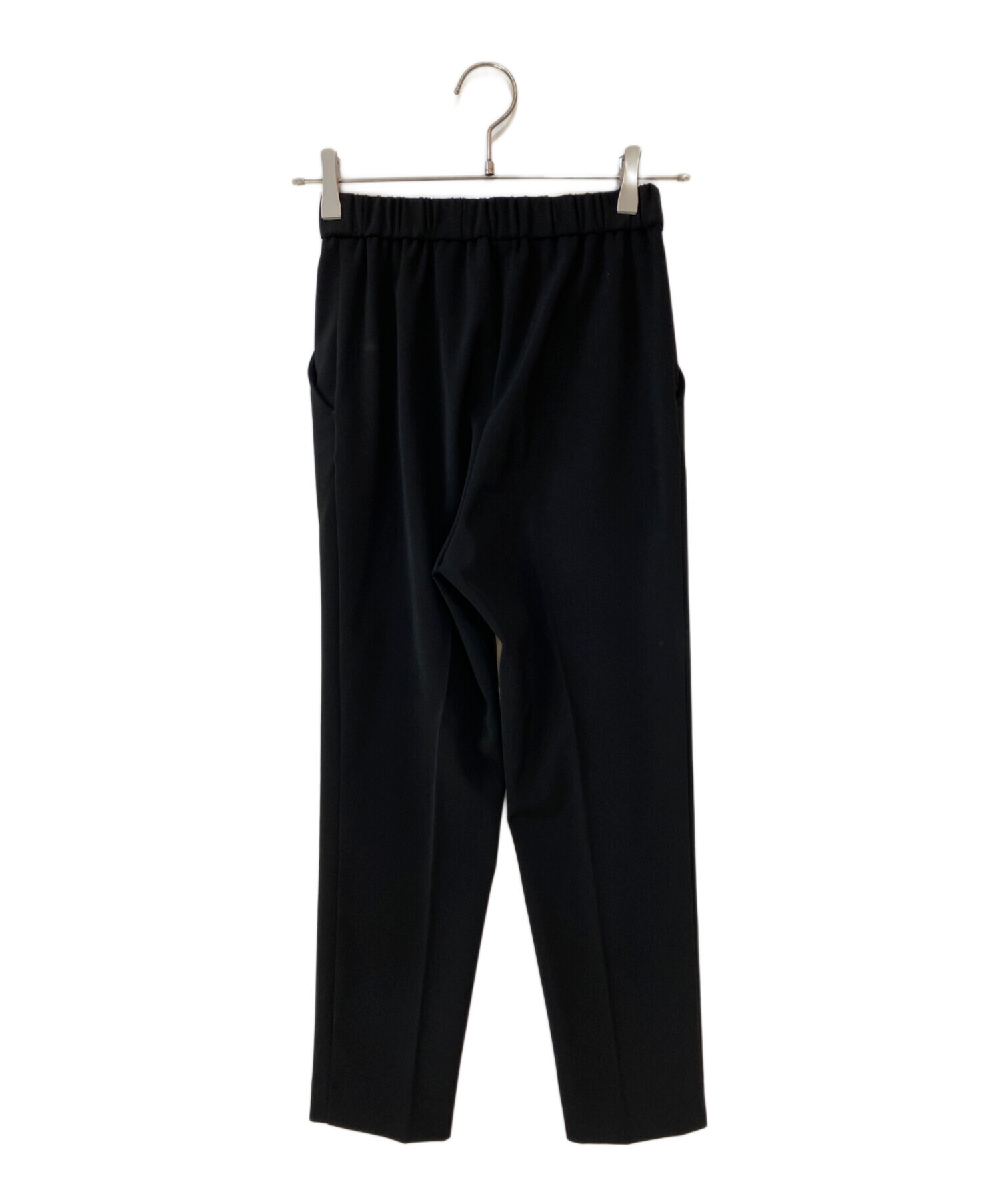 中古・古着通販】YORI (ヨリ) セレモニーピンタックパンツ ブラック