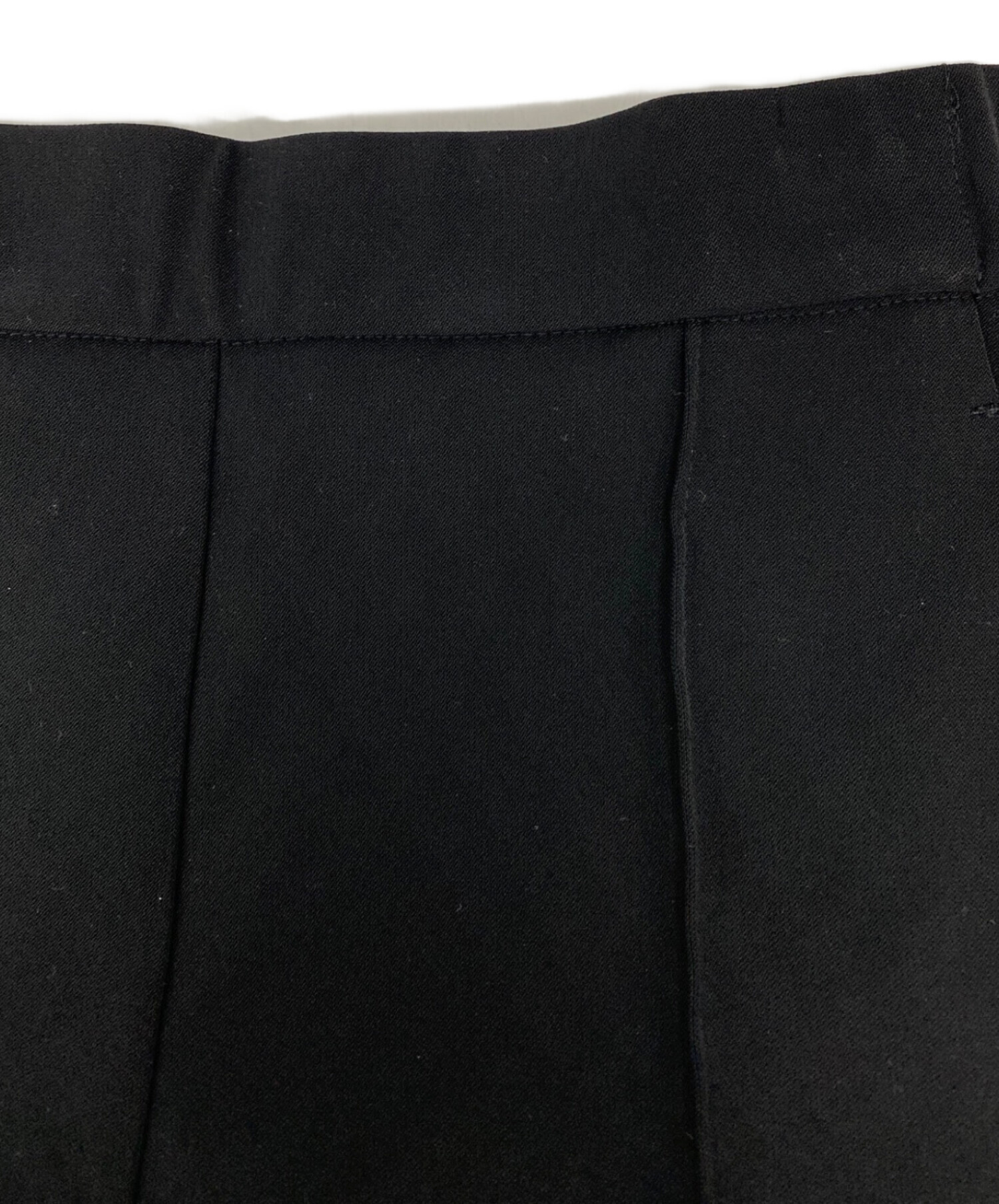 中古・古着通販】YORI (ヨリ) セレモニーピンタックパンツ ブラック