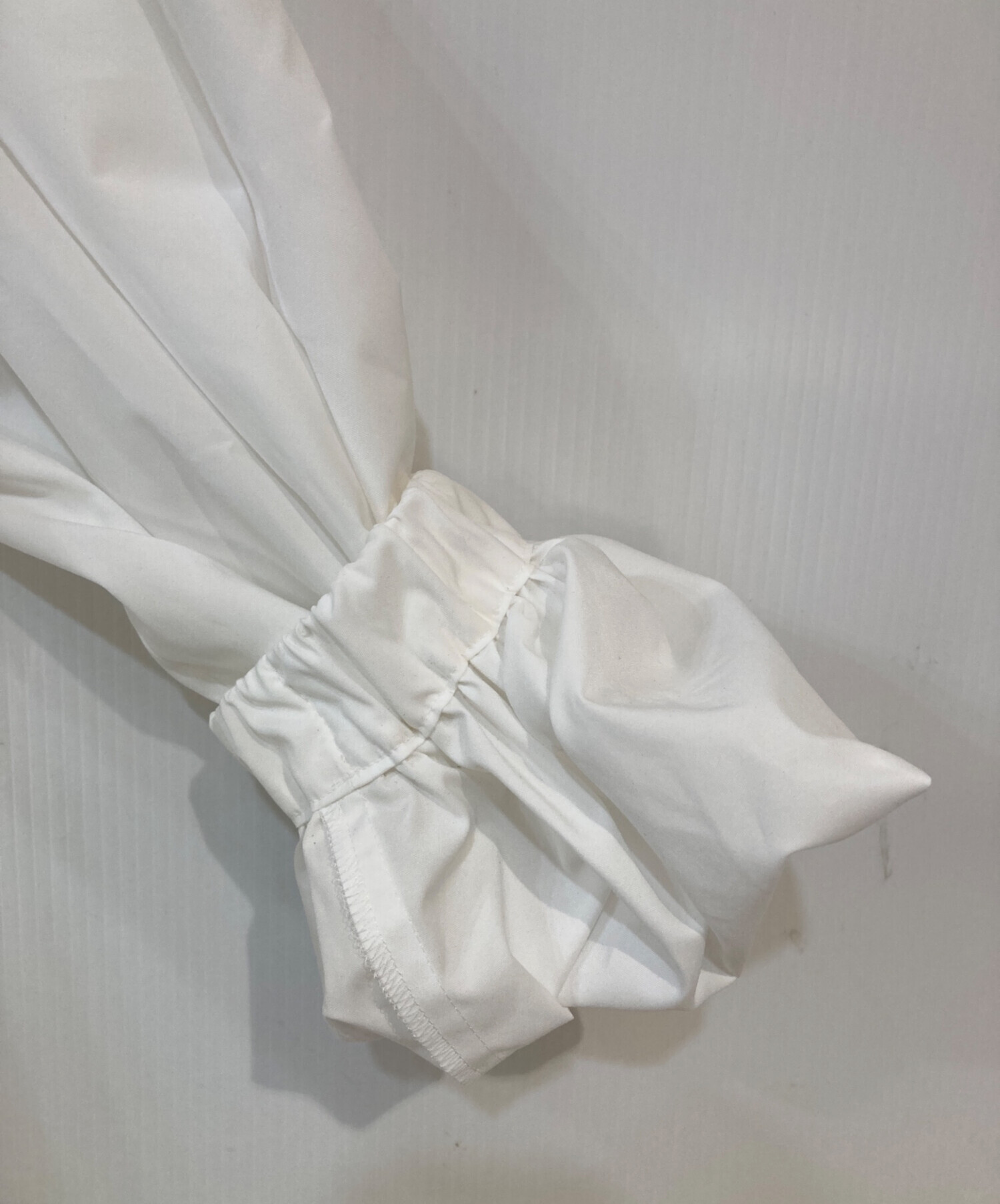中古・古着通販】YORI (ヨリ) たっぷりスカラップブラウス ホワイト
