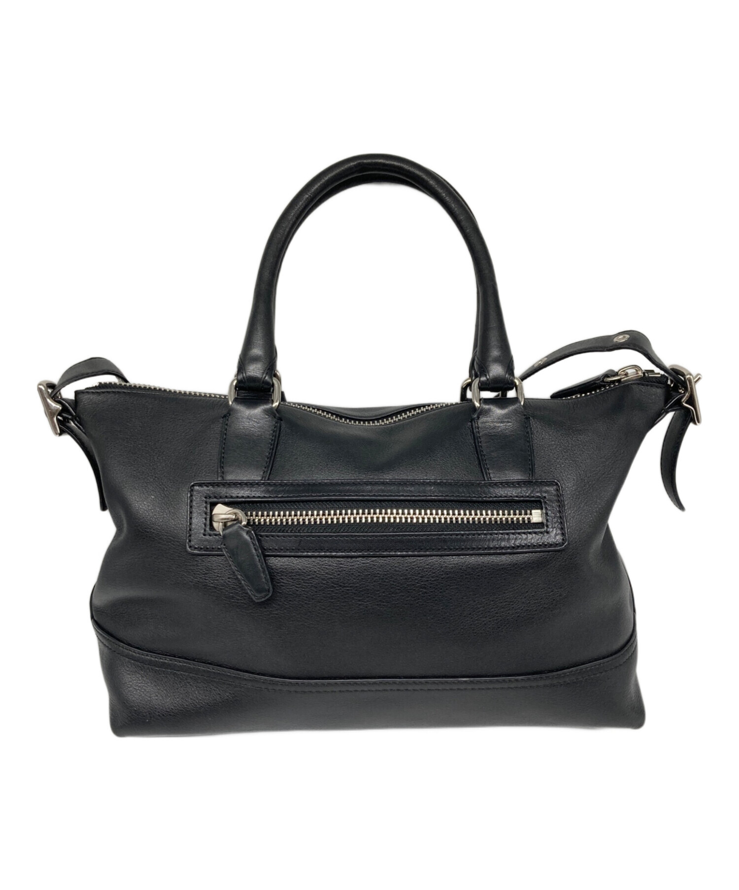 中古・古着通販】COACH (コーチ) レガシー ハンドバッグ ブラック