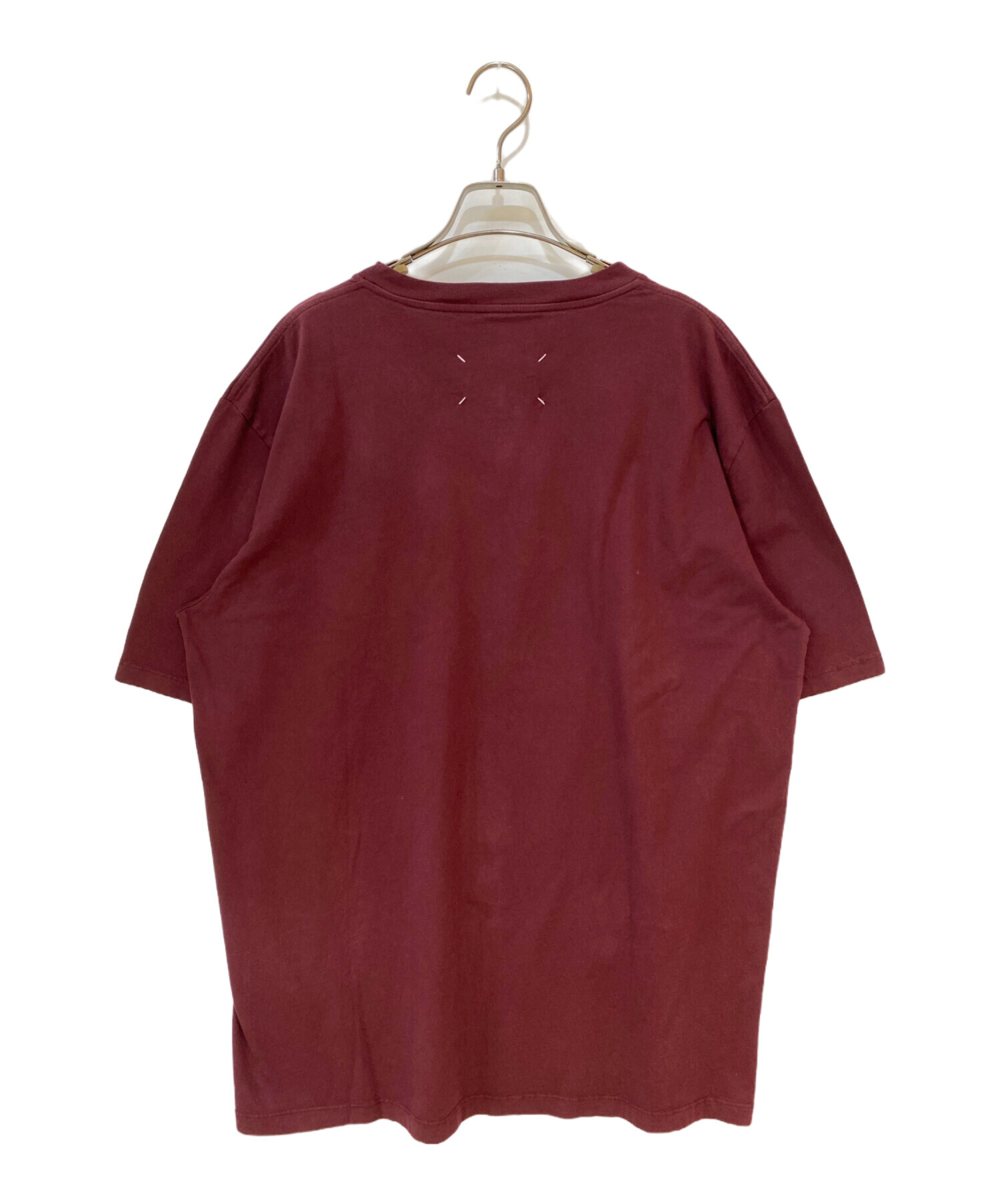Maison Margiela 10 Tシャツ ボルドー　44 中古・古着通販】Maison Margiela (メゾンマルジェラ) 22AW クラシック