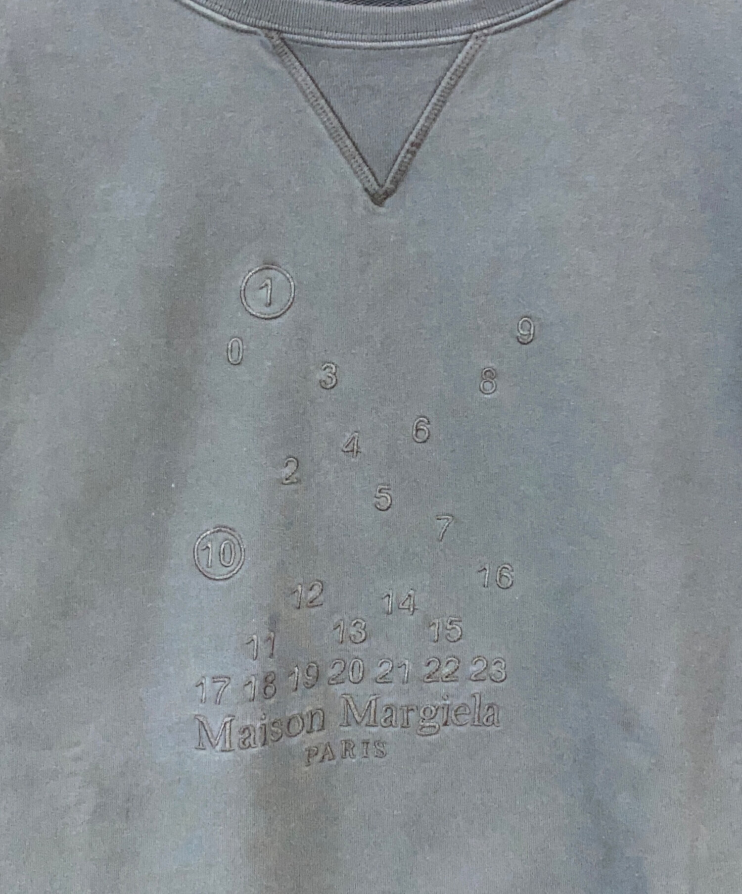 Maison Margiela スウェット S グレー系(緑がかっています) 【古着】【中古】 中古・古着通販】Maison Margiela (メゾンマルジェラ) 23SS