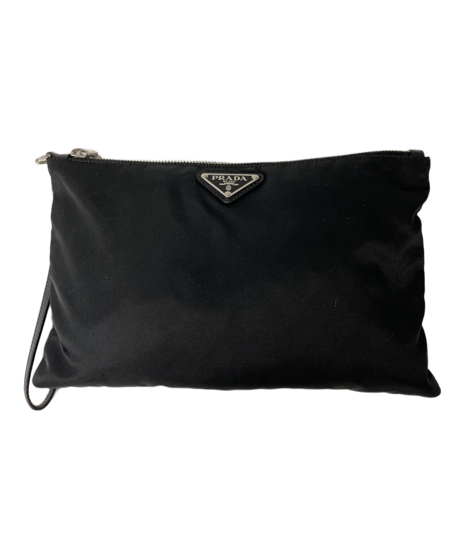 中古・古着通販】PRADA (プラダ) RE-NYLON ナイロンクラッチ フラット 中古・古着通販】PRADA (プラダ) RE-NYLON ナイロンクラッチ フラット