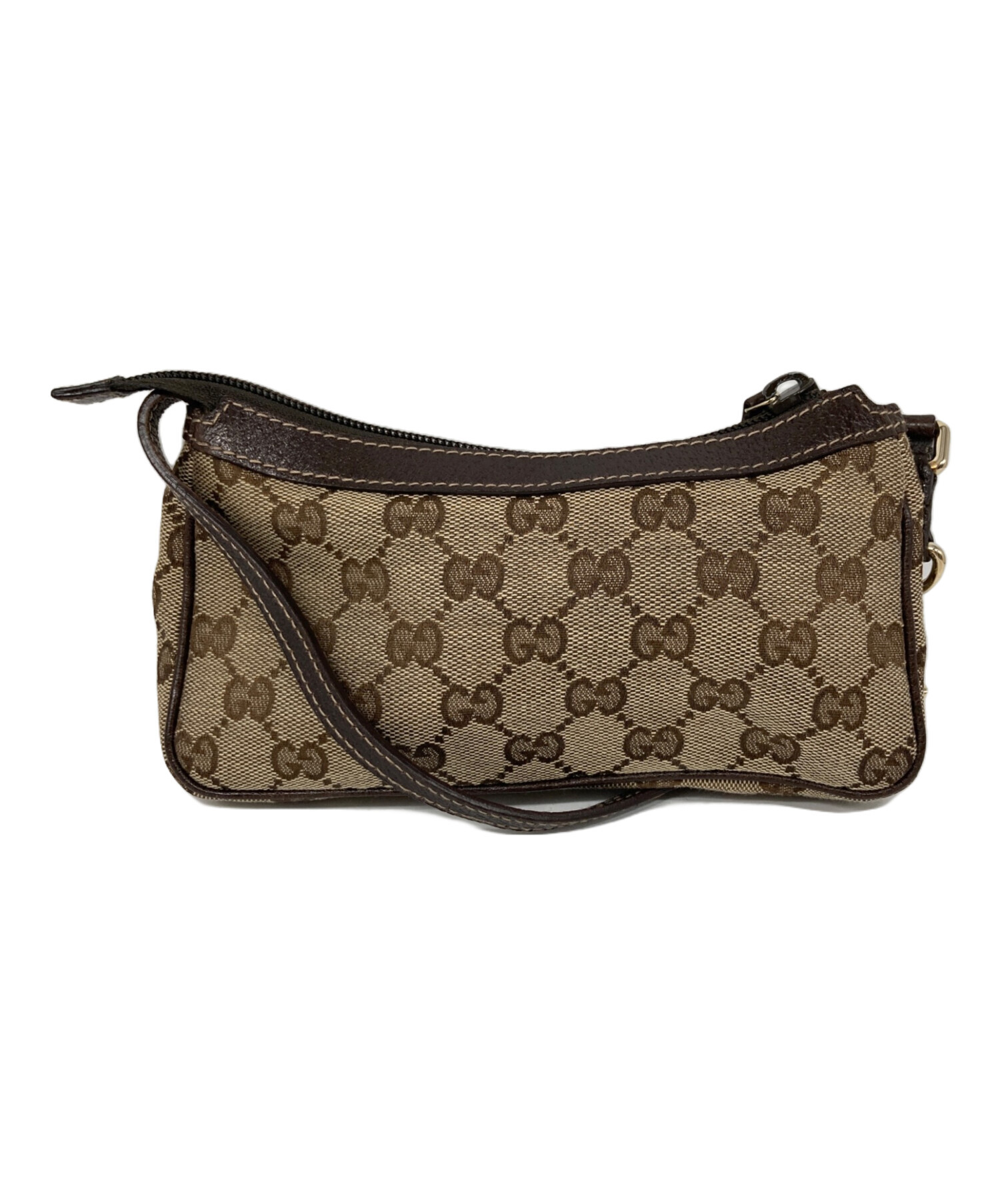 中古・古着通販】GUCCI (グッチ) GGキャンバスアクセサリーポーチ