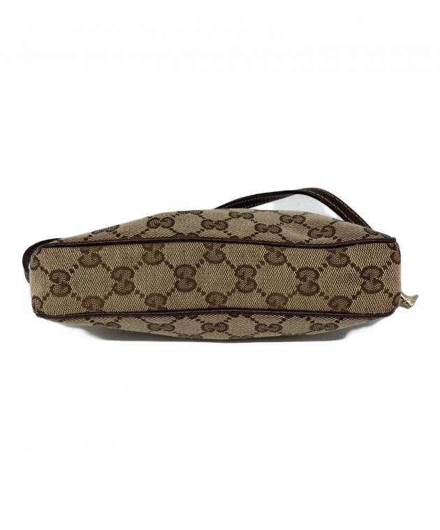 中古・古着通販】GUCCI (グッチ) GGキャンバスアクセサリーポーチ