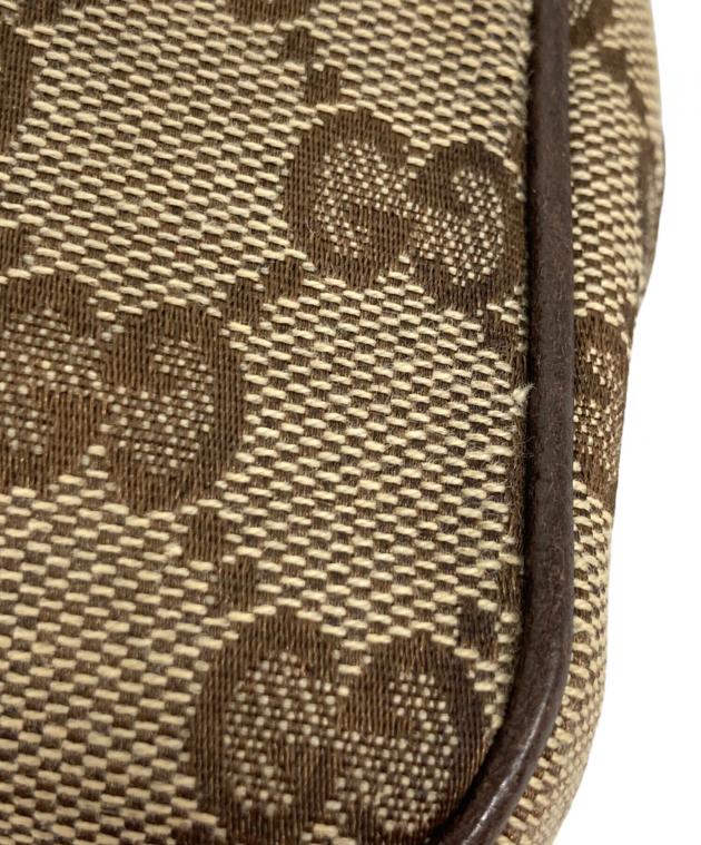 中古・古着通販】GUCCI (グッチ) GGキャンバスアクセサリーポーチ