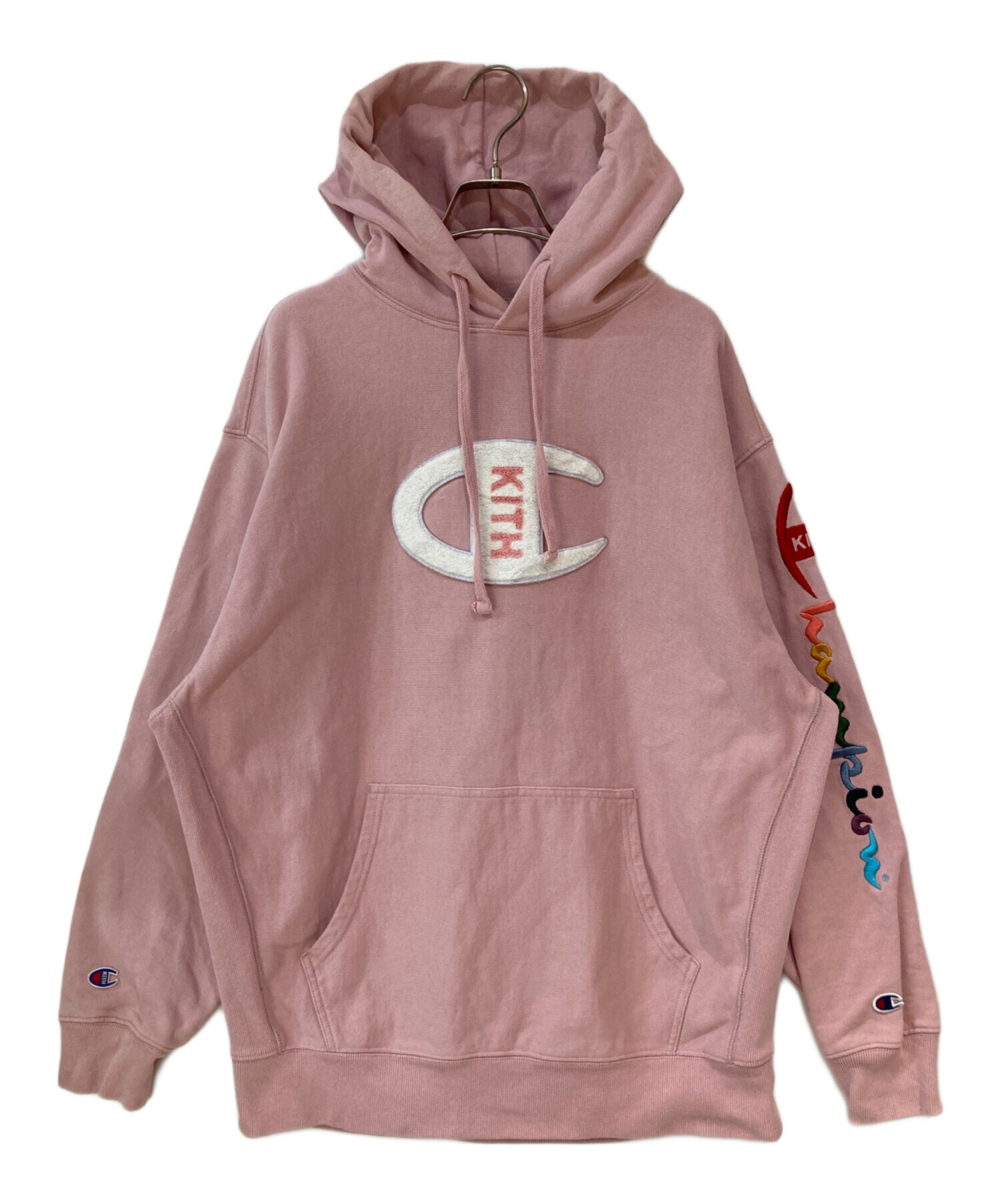 中古・古着通販】Champion (チャンピオン) KITH (キス) LOGO HOODIE