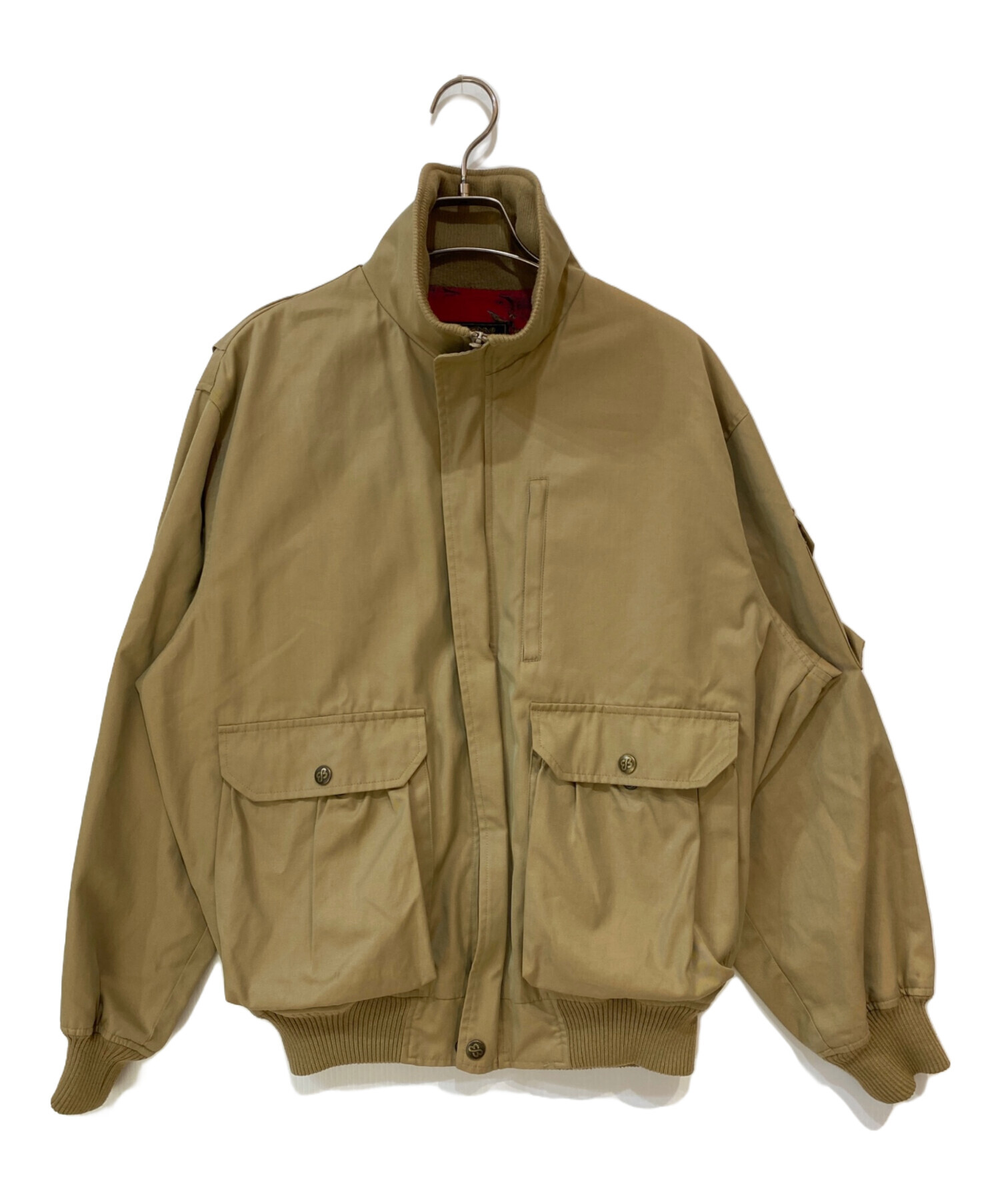 美品 エディーバウアー 黒タグ ブルゾン スイングトップ ベージュ80s usa 中古・古着通販】Eddie Bauer (エディーバウアー) スイングトップ