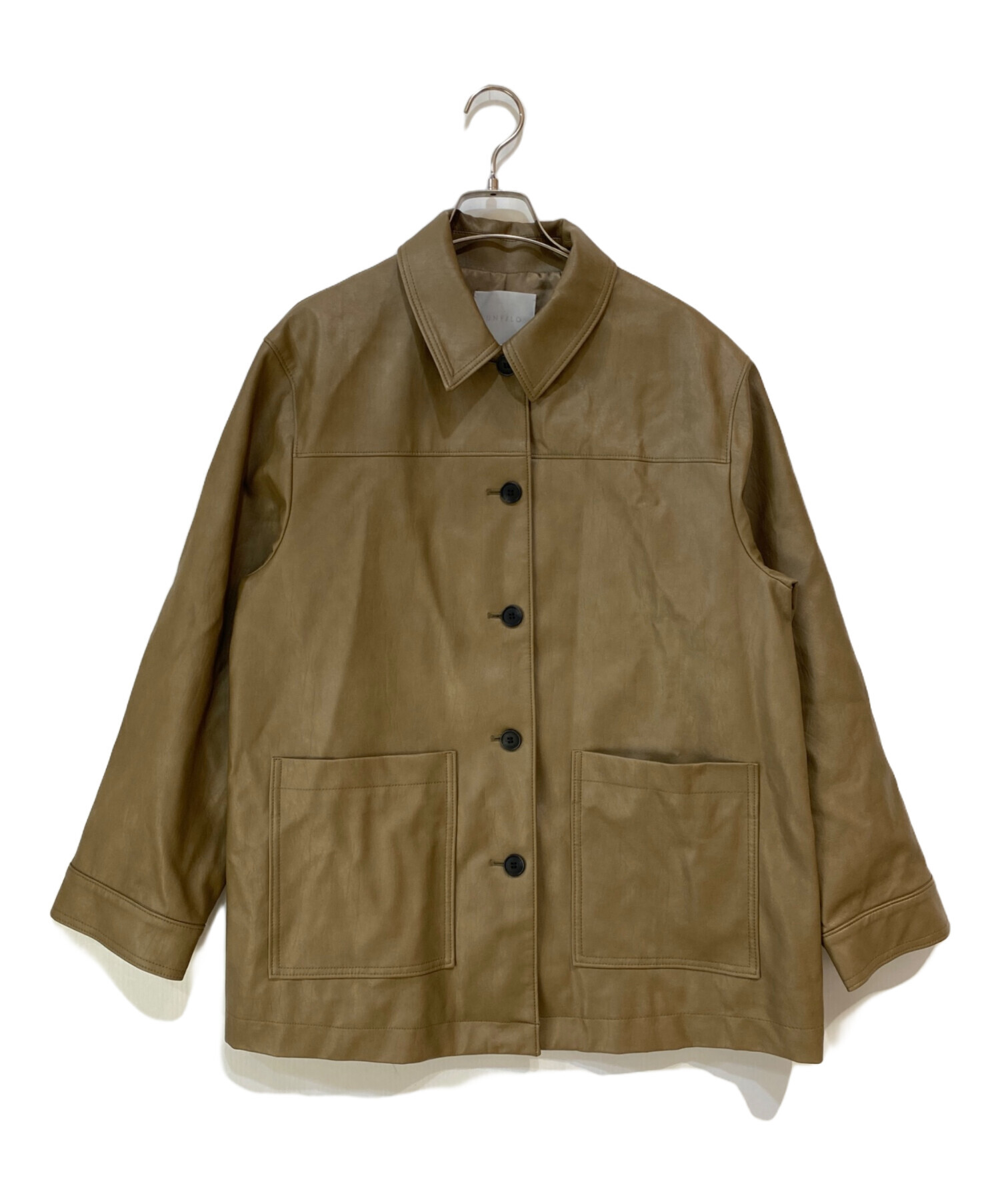 中古・古着通販】UNFILO (アンフィーロ) 【洗える】フェイクレザー