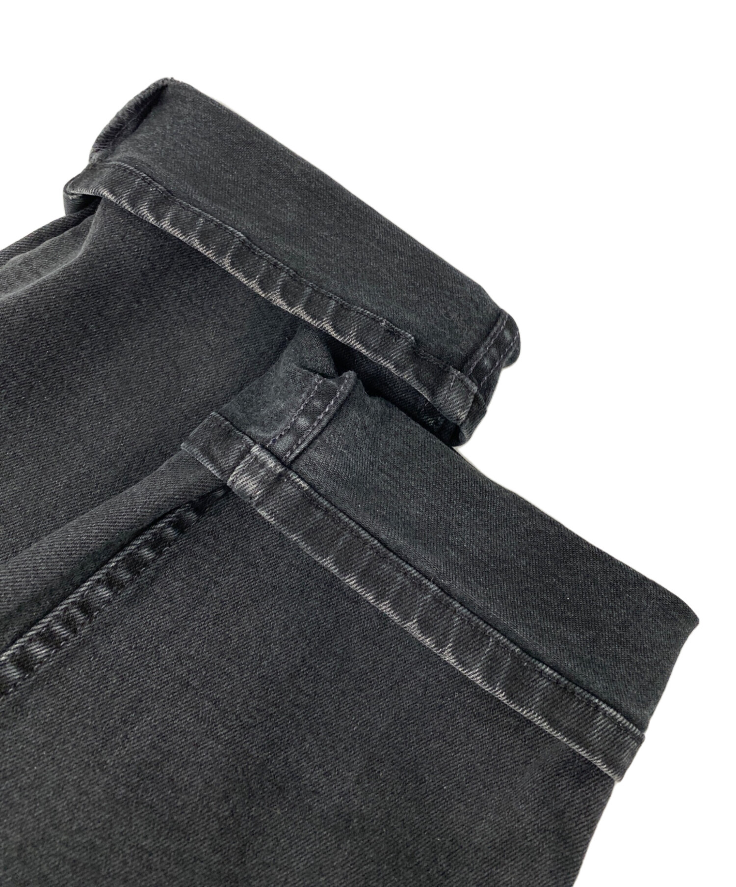 中古・古着通販】LEVI'S (リーバイス) デニムパンツ ブラック サイズ