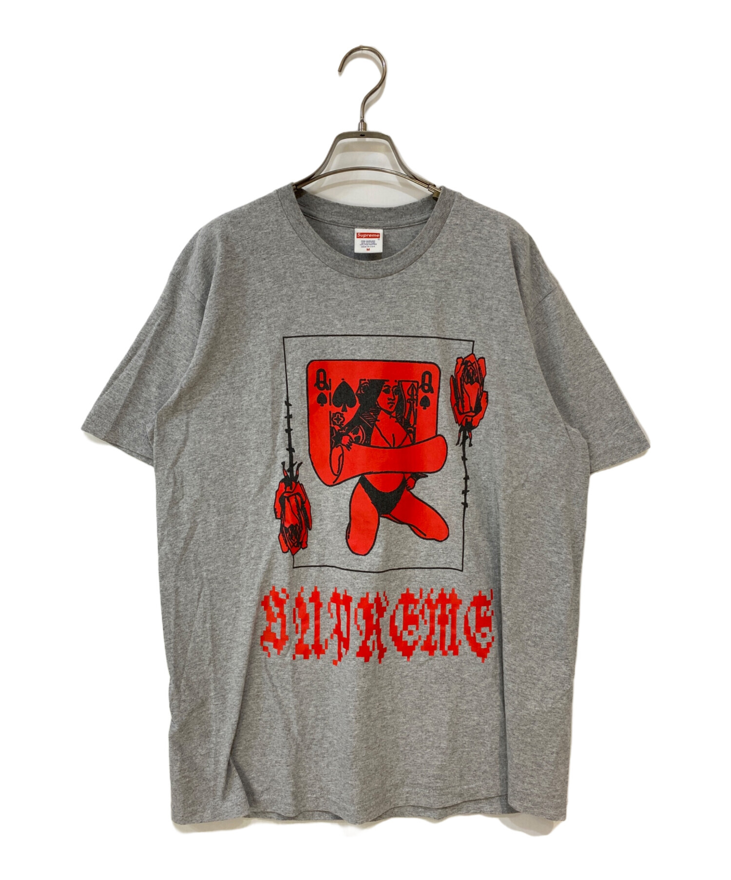 定価！supreme 19AW 中古・古着通販】SUPREME (シュプリーム) 19AW Queen Tee グレー