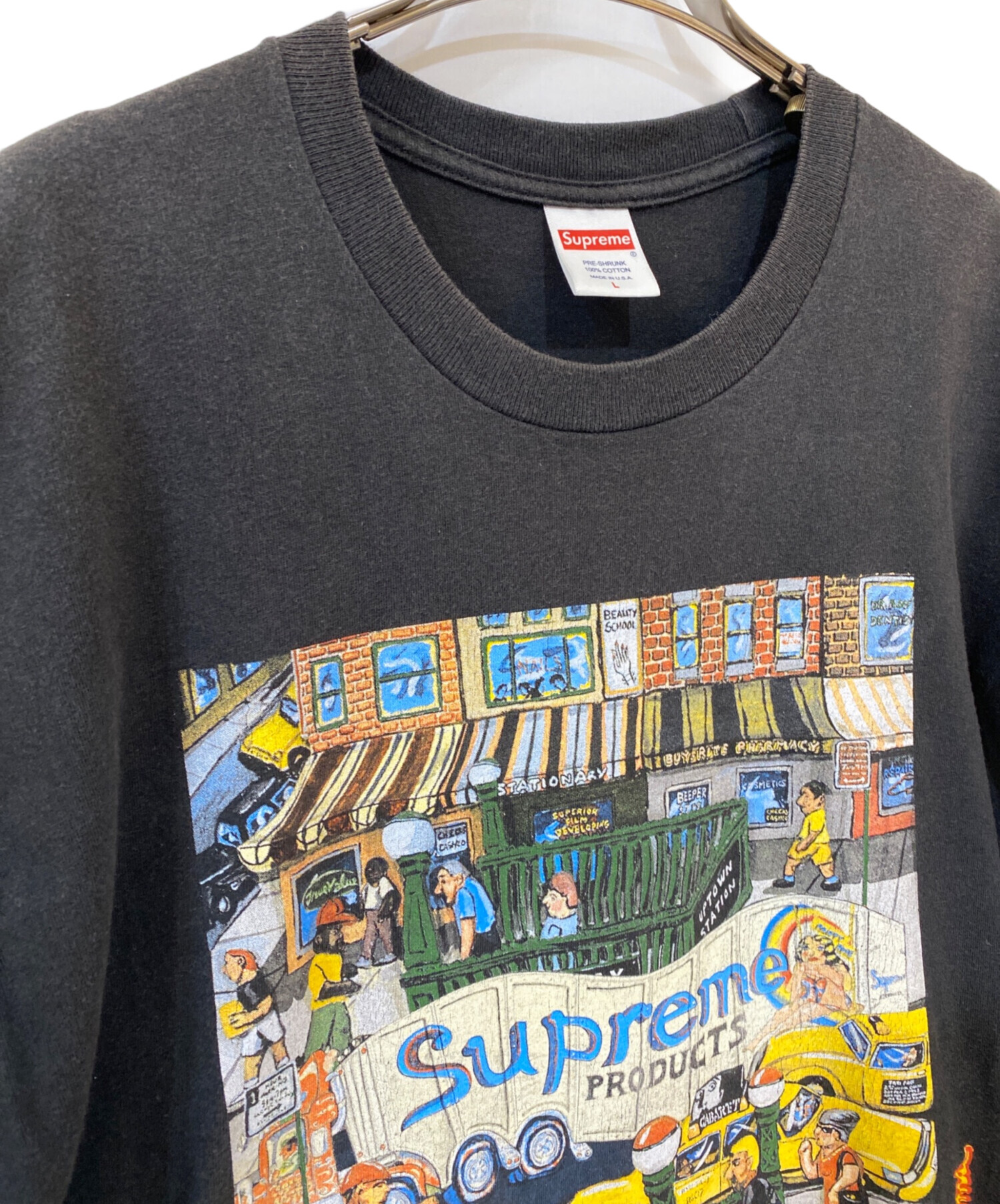 中古・古着通販】SUPREME (シュプリーム) 22SS Manhattan Tee ブラック